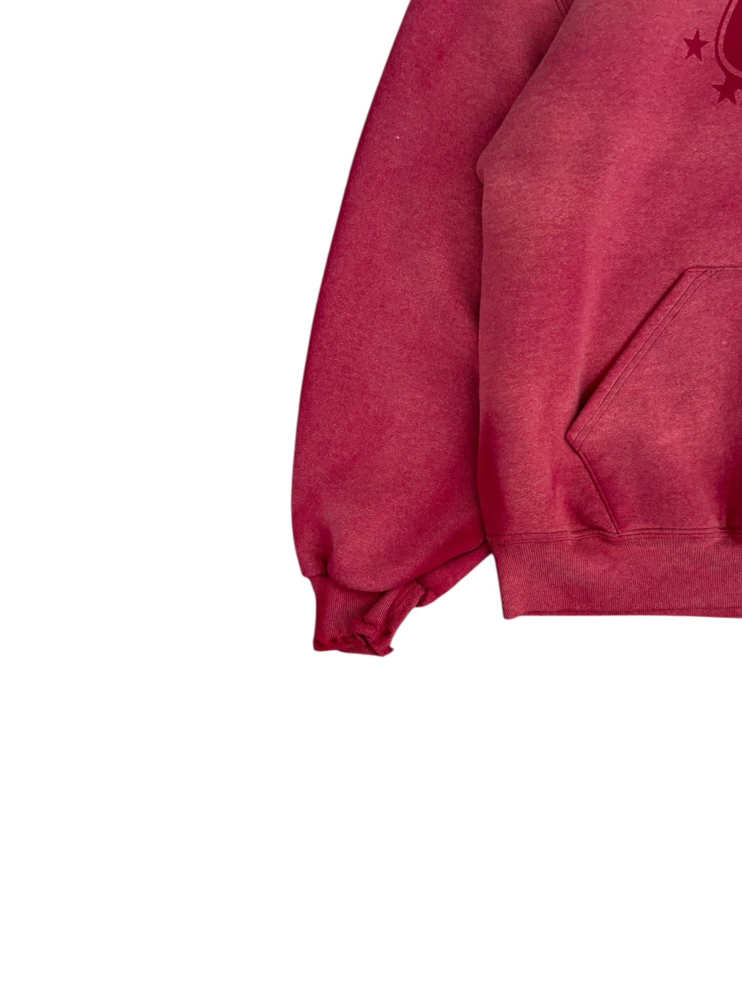 Unified Big Logo Vintage Wash Sweater - Red