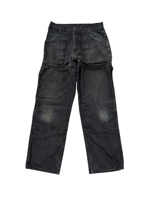 Vintage Dickies Double Knee Pants Black