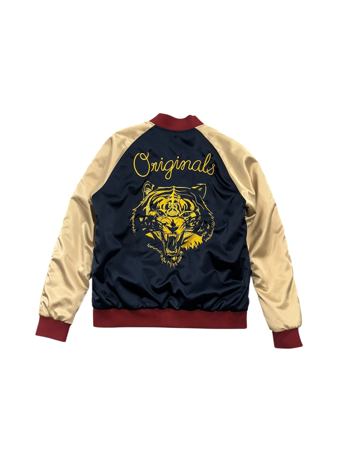 Vintage Originals Tiger Silk Bomber Jacket