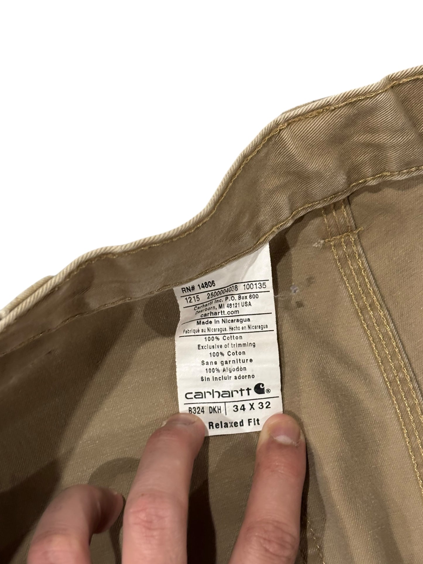 Vintage Relaxed Khaki Pants