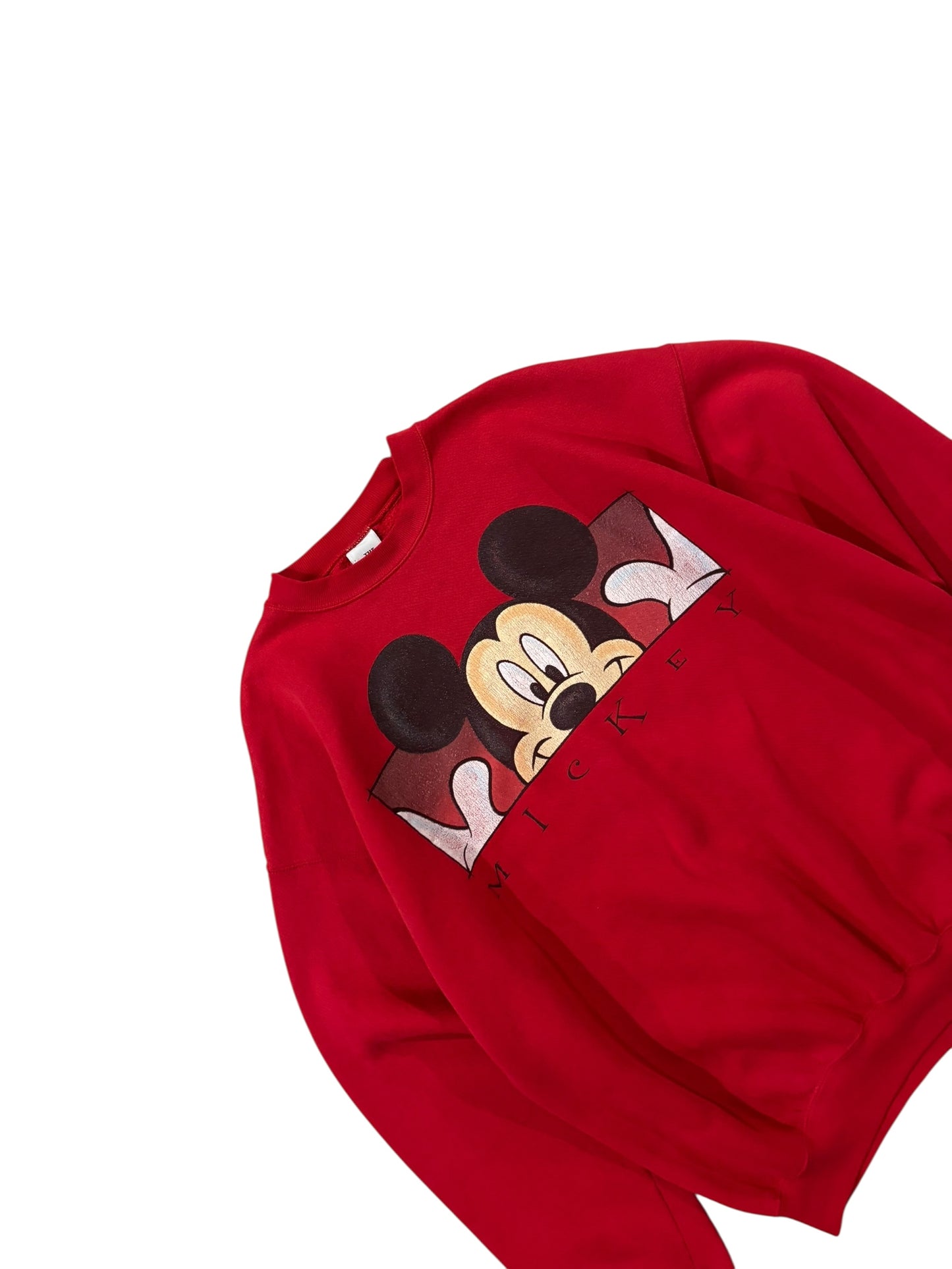 Vintage Mickey Sweater Red