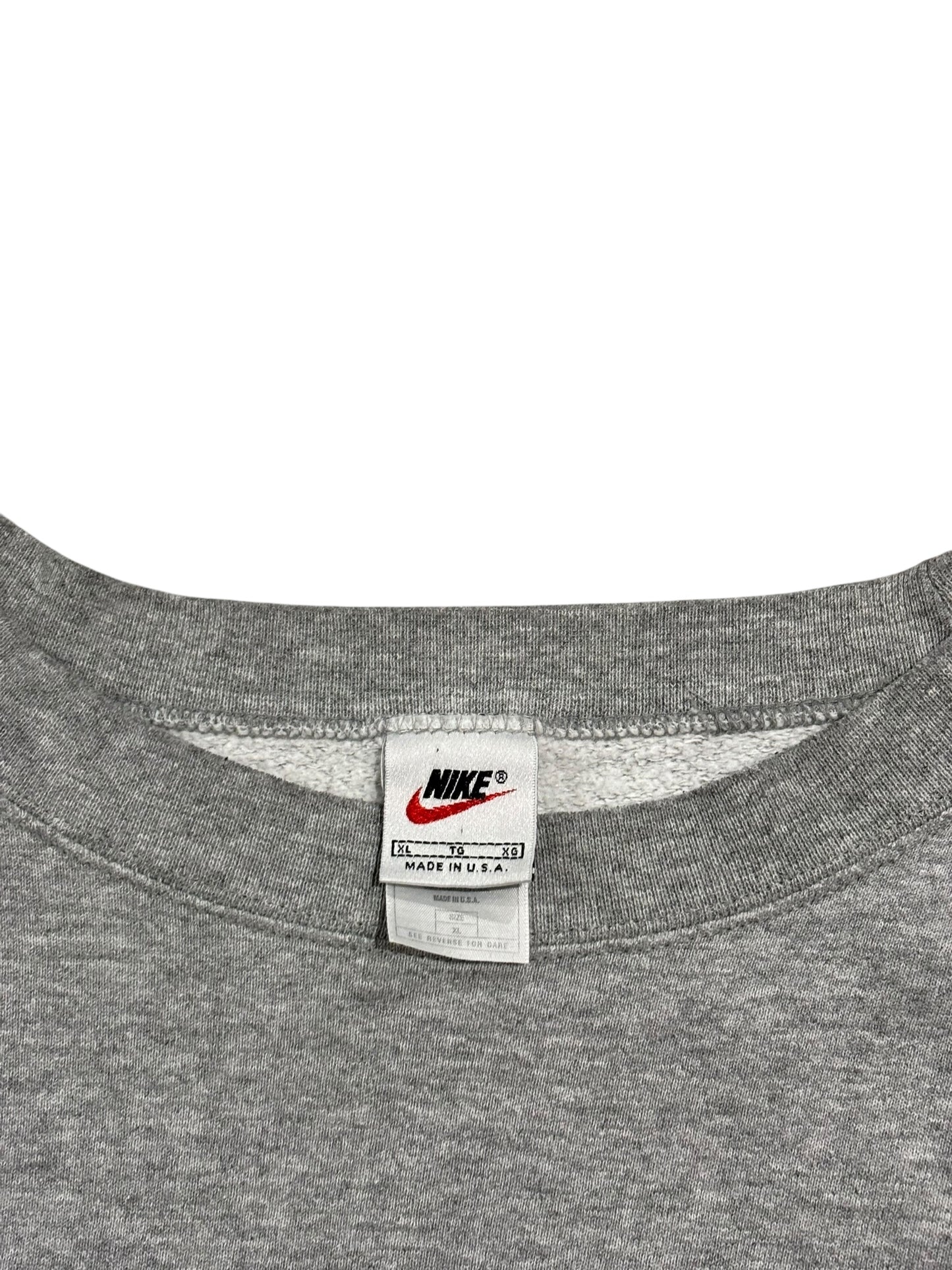 Vintage 90s Nike Center Swoosh Sweater