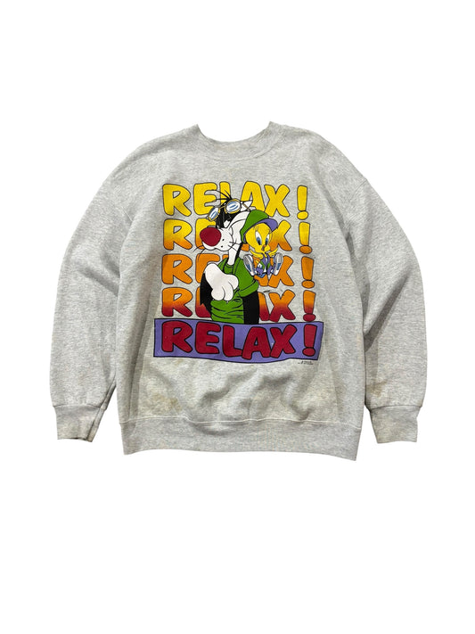 Vintage Looney Tunes Sylvester and Tweety Bird Sweater