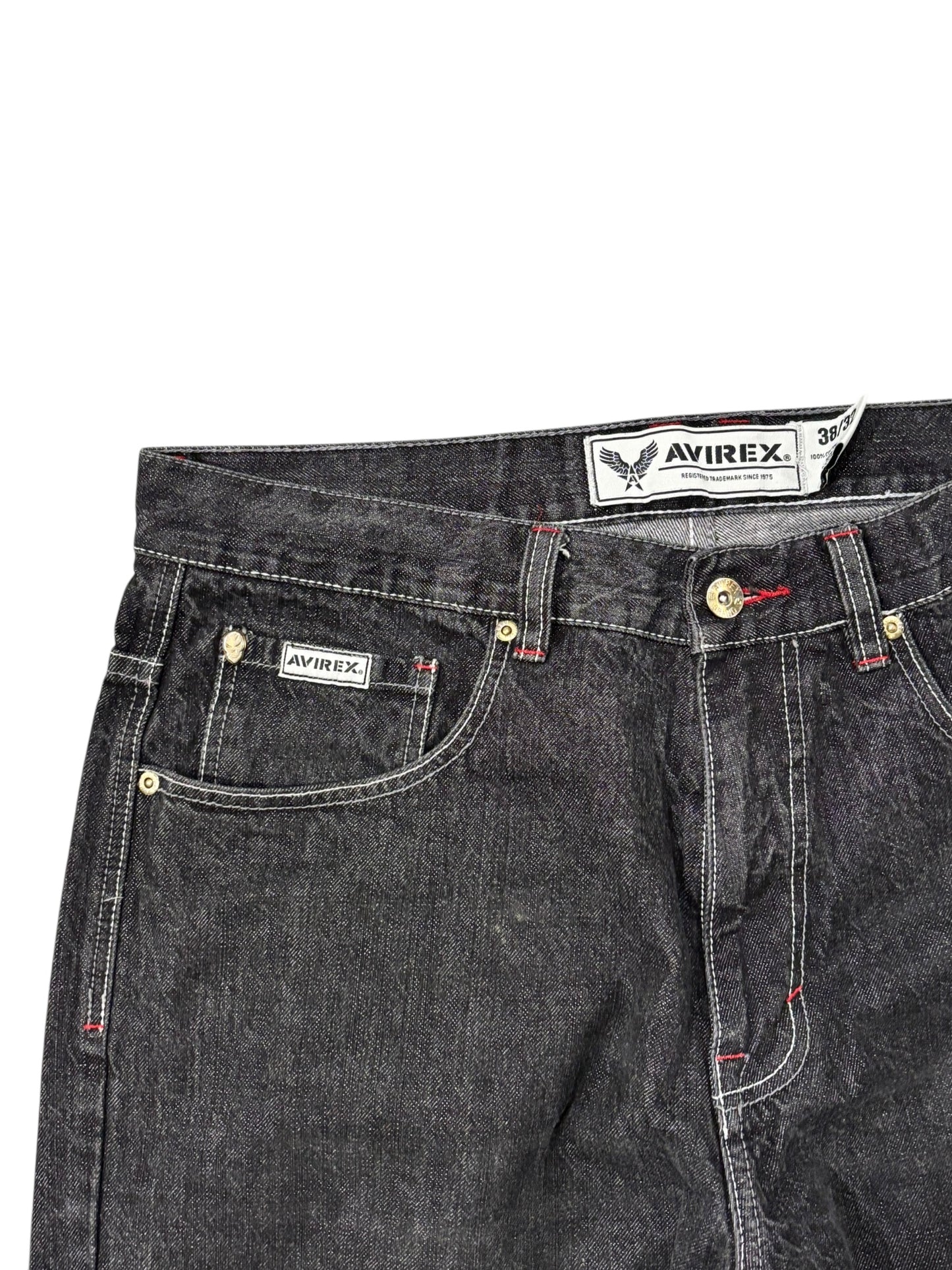Rare Vintage Avirex Denim Jean Pants