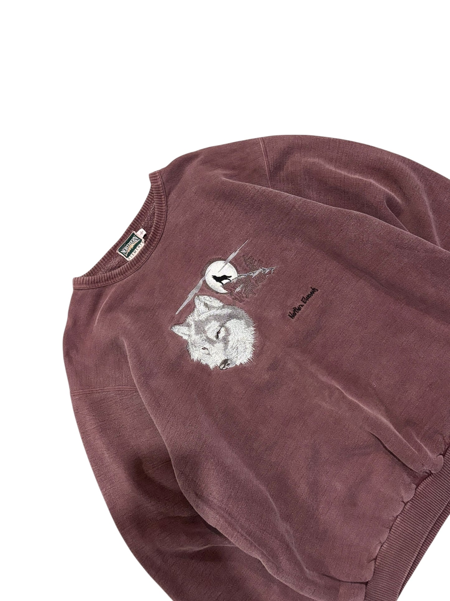 Vintage Northern Elements Wolf Sweater