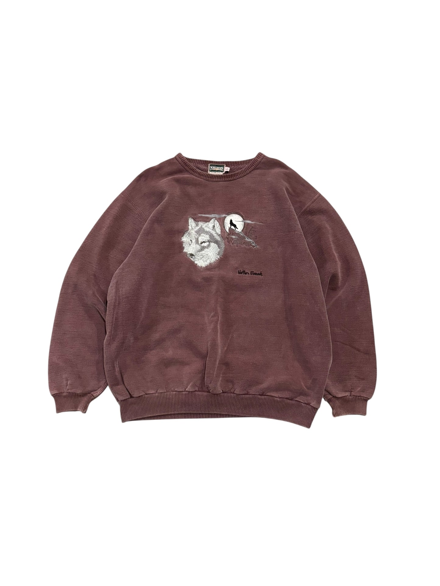 Vintage Northern Elements Wolf Sweater