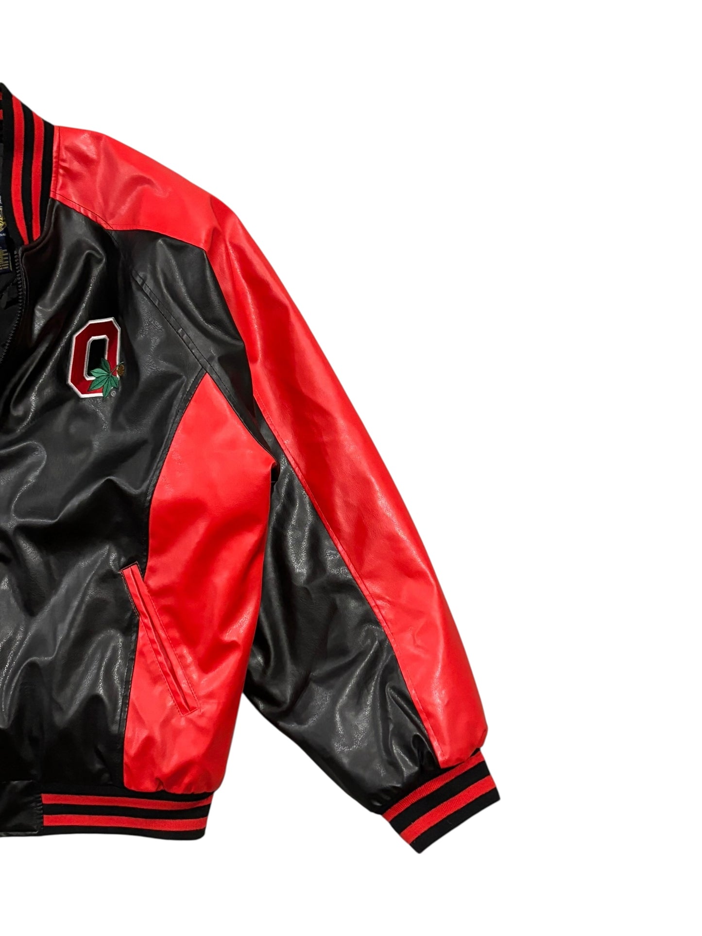 Vintage Ohio State University Leather Jacket
