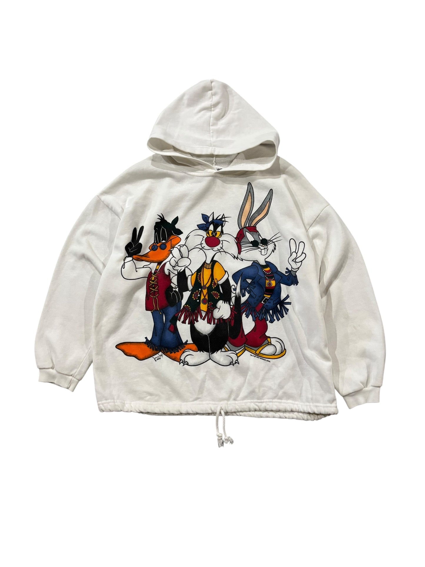 Vintage 90's Looney Tunes Hoodie