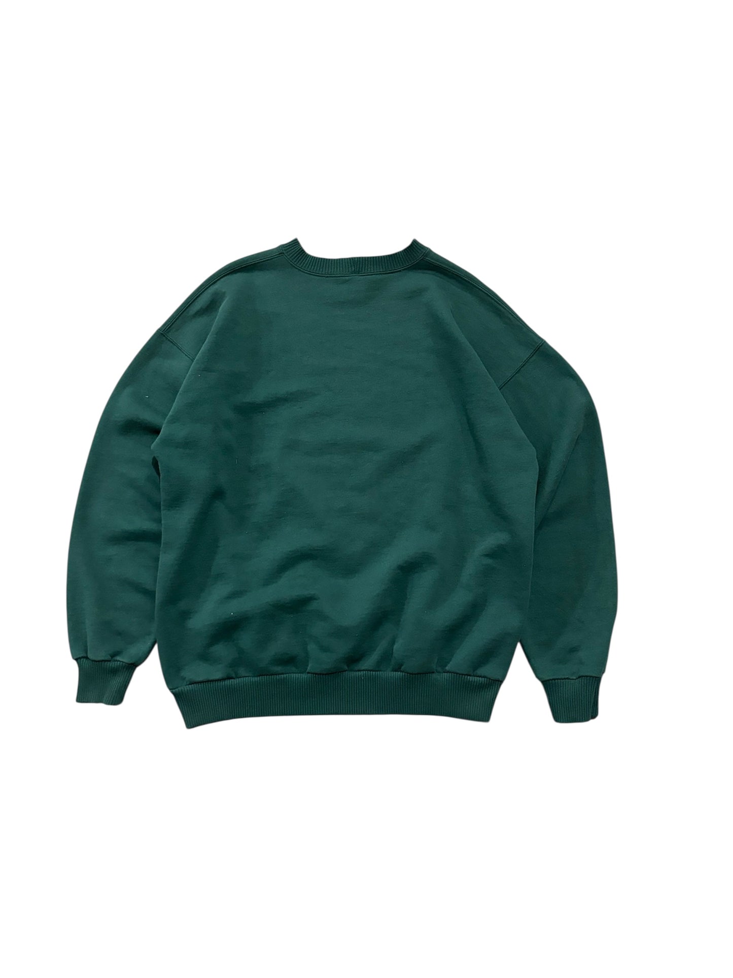 Vintage Wolf Sweater Green