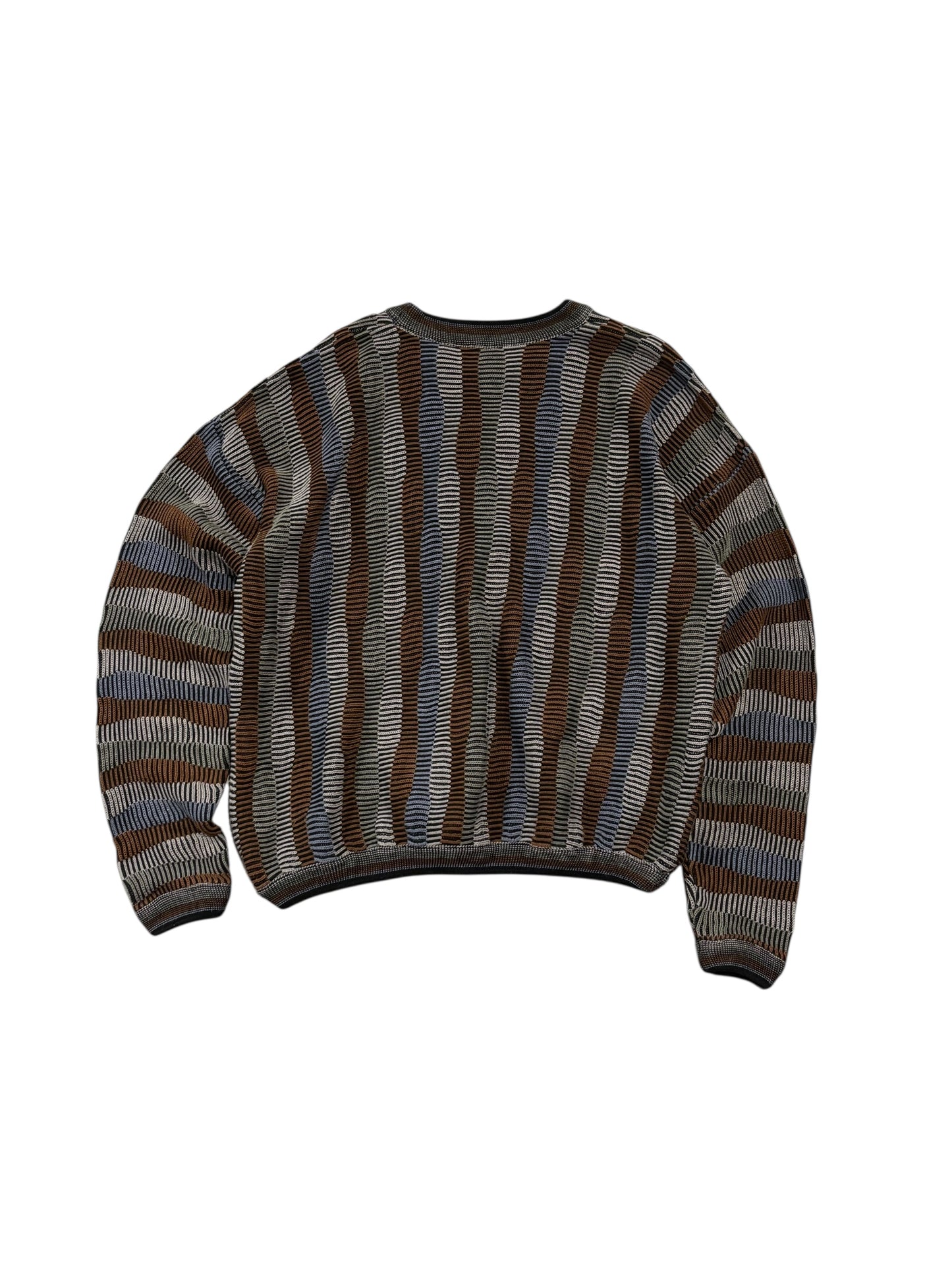 Vintage Tundra 3d Knit Sweater