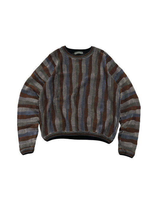 Vintage Tundra 3d Knit Sweater