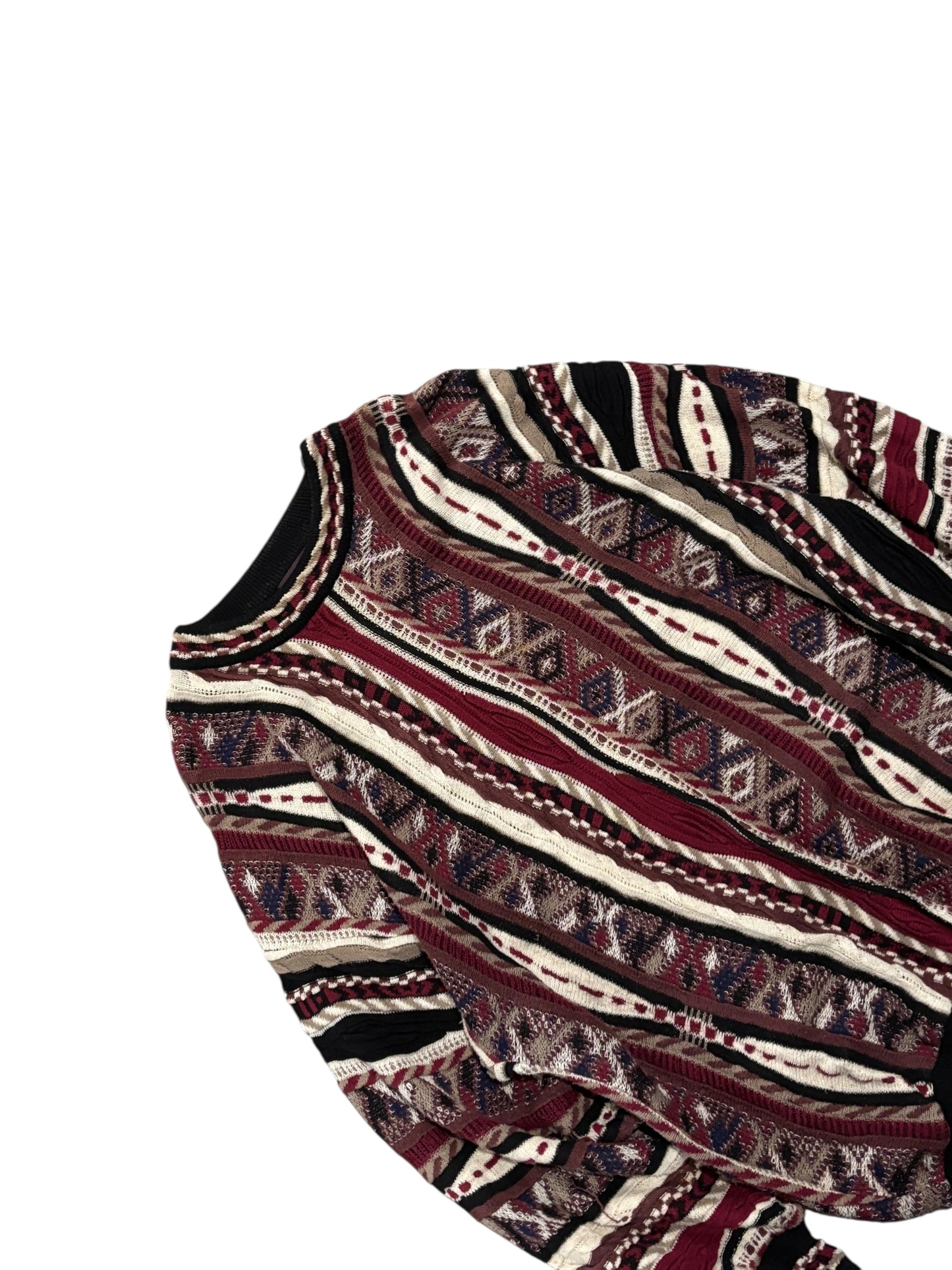 Vintage Tundra 3d Knit Sweater