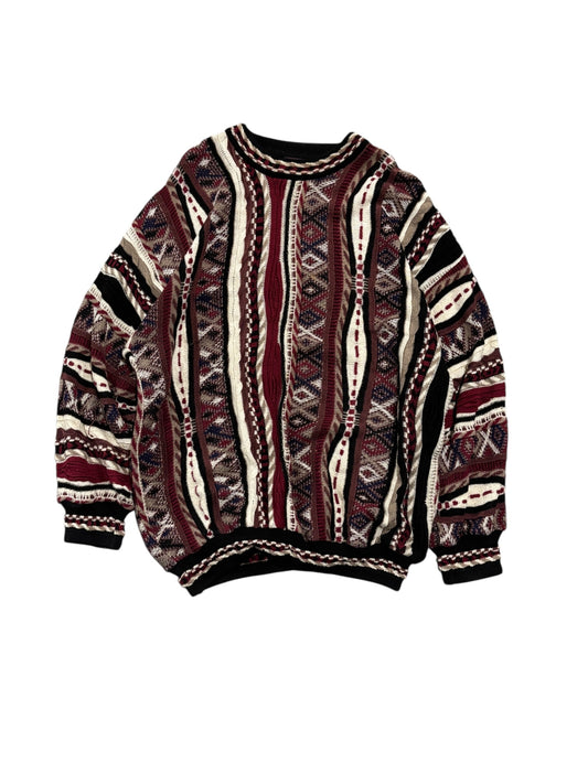 Vintage Tundra 3d Knit Sweater