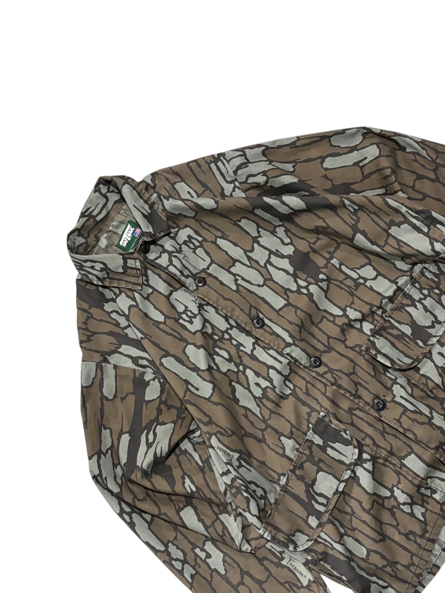 Vintage Camo Tree Light Jacket