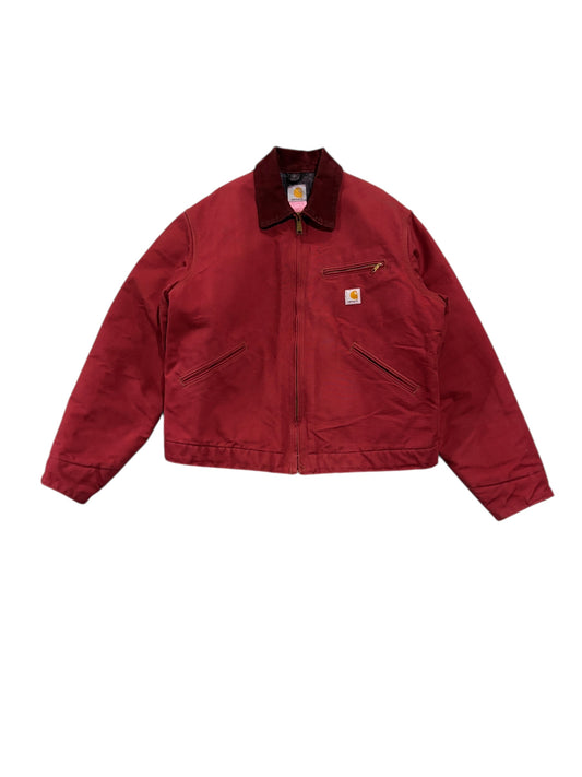 Vintage Carhartt Detroit Jacket Cherry Red