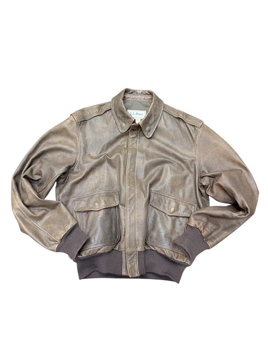 Vintage LL Bean Leather Jacket