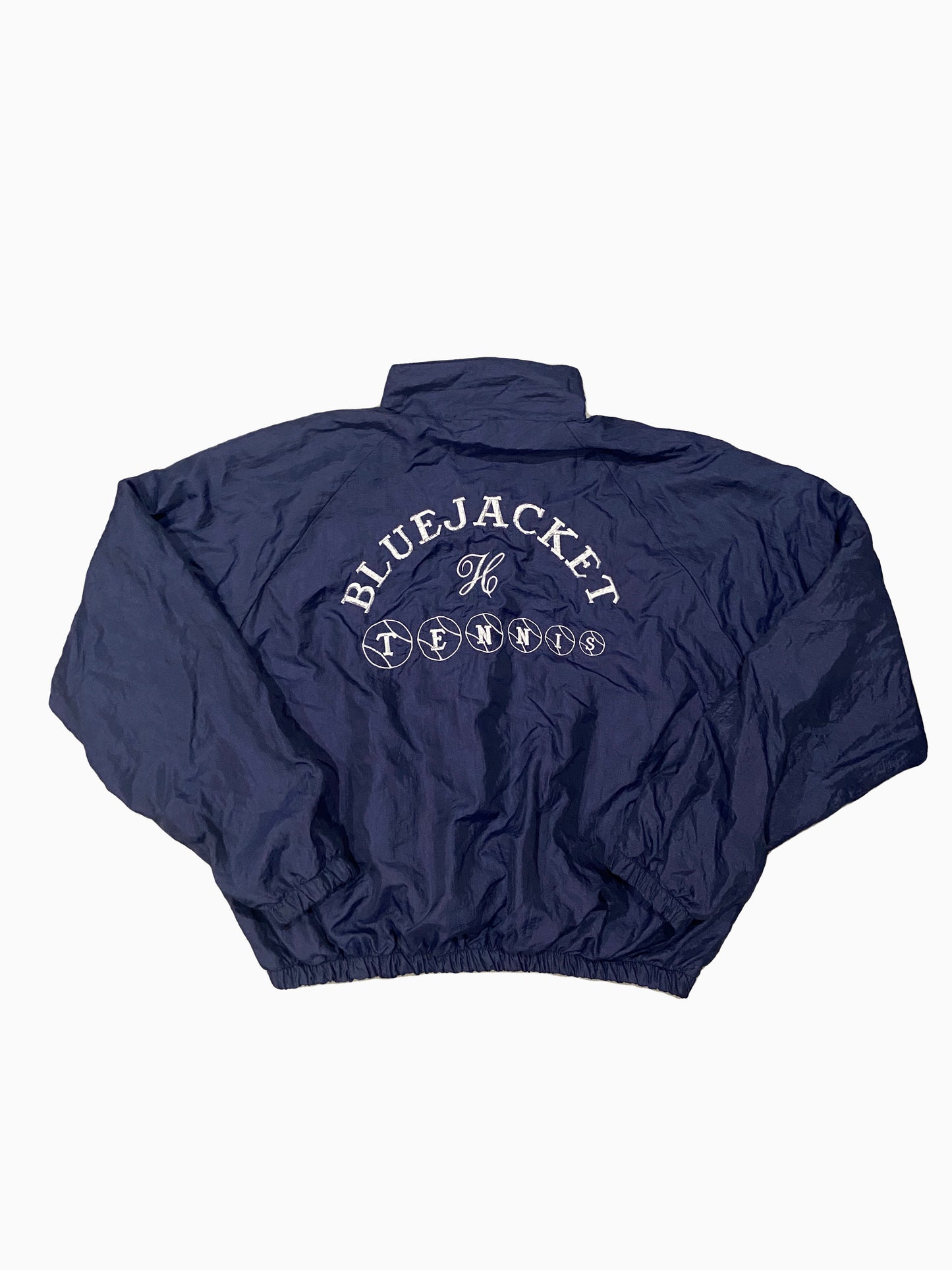 "Blue Jacket Tennis" Windbreaker Indigo