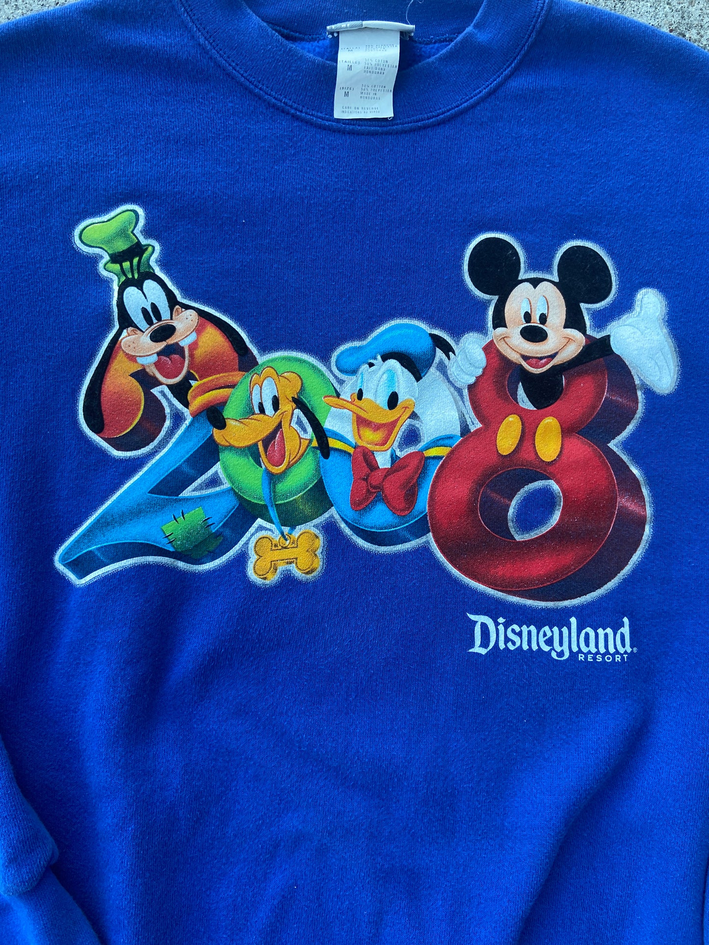 Vintage Y2K Disney Sweater Blue
