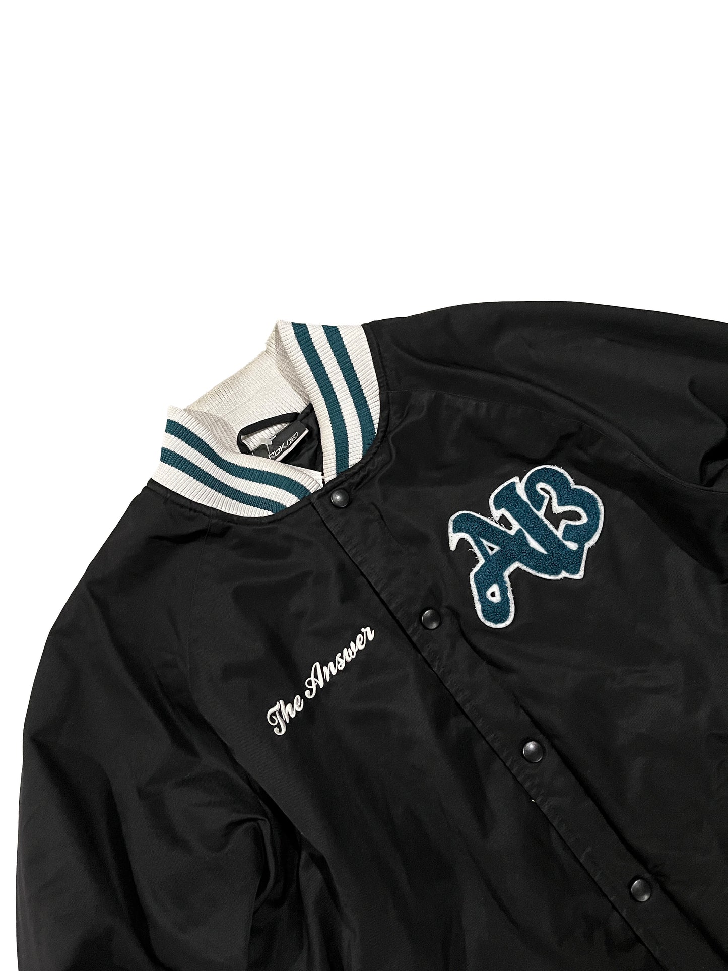 Vintage Reebok Allen Iverson "The Answer" Bomber Jacket