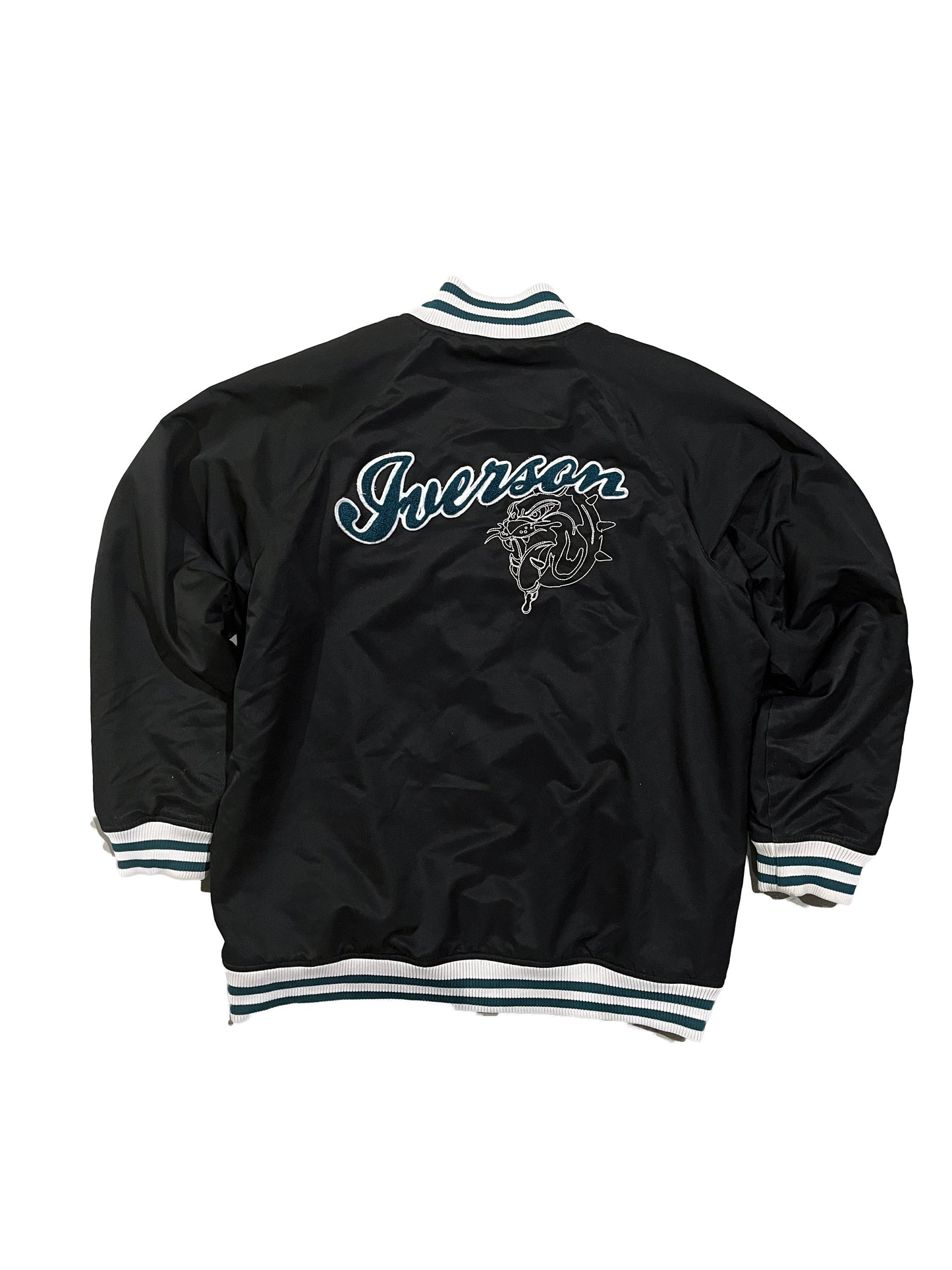 Vintage Reebok Allen Iverson "The Answer" Bomber Jacket