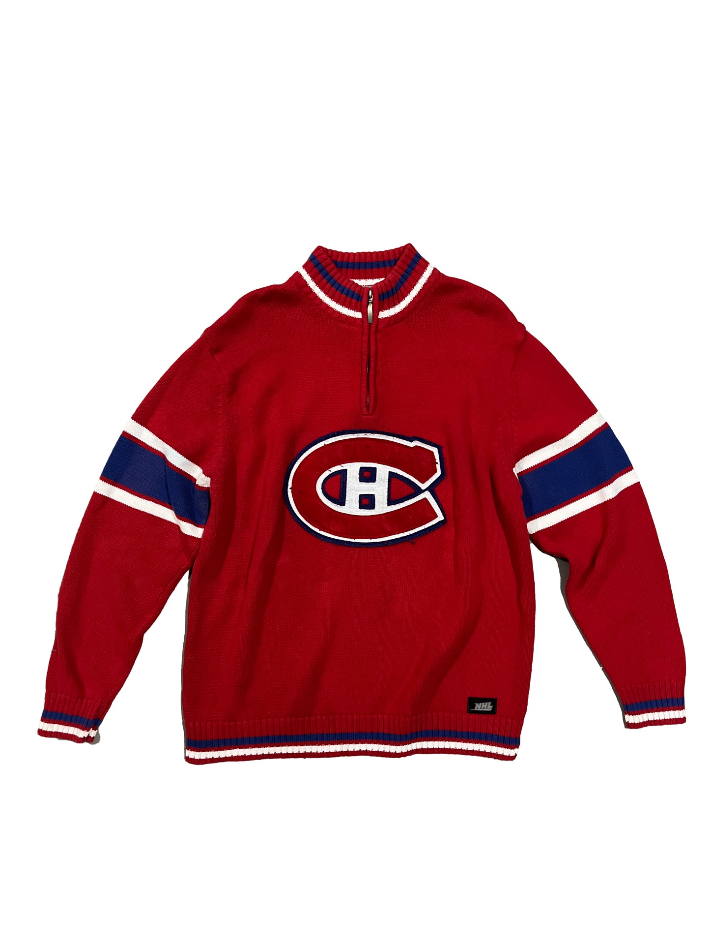 Vintage NHL Montreal Canadiens Knitted Sweater