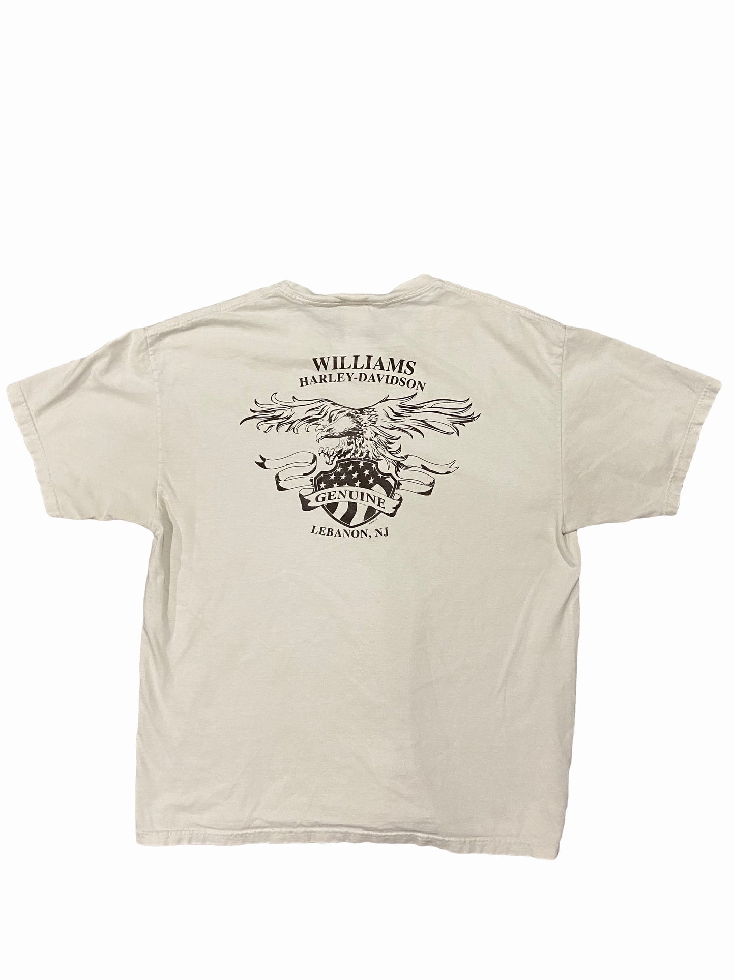 Vintage Harley Davidson Tee White