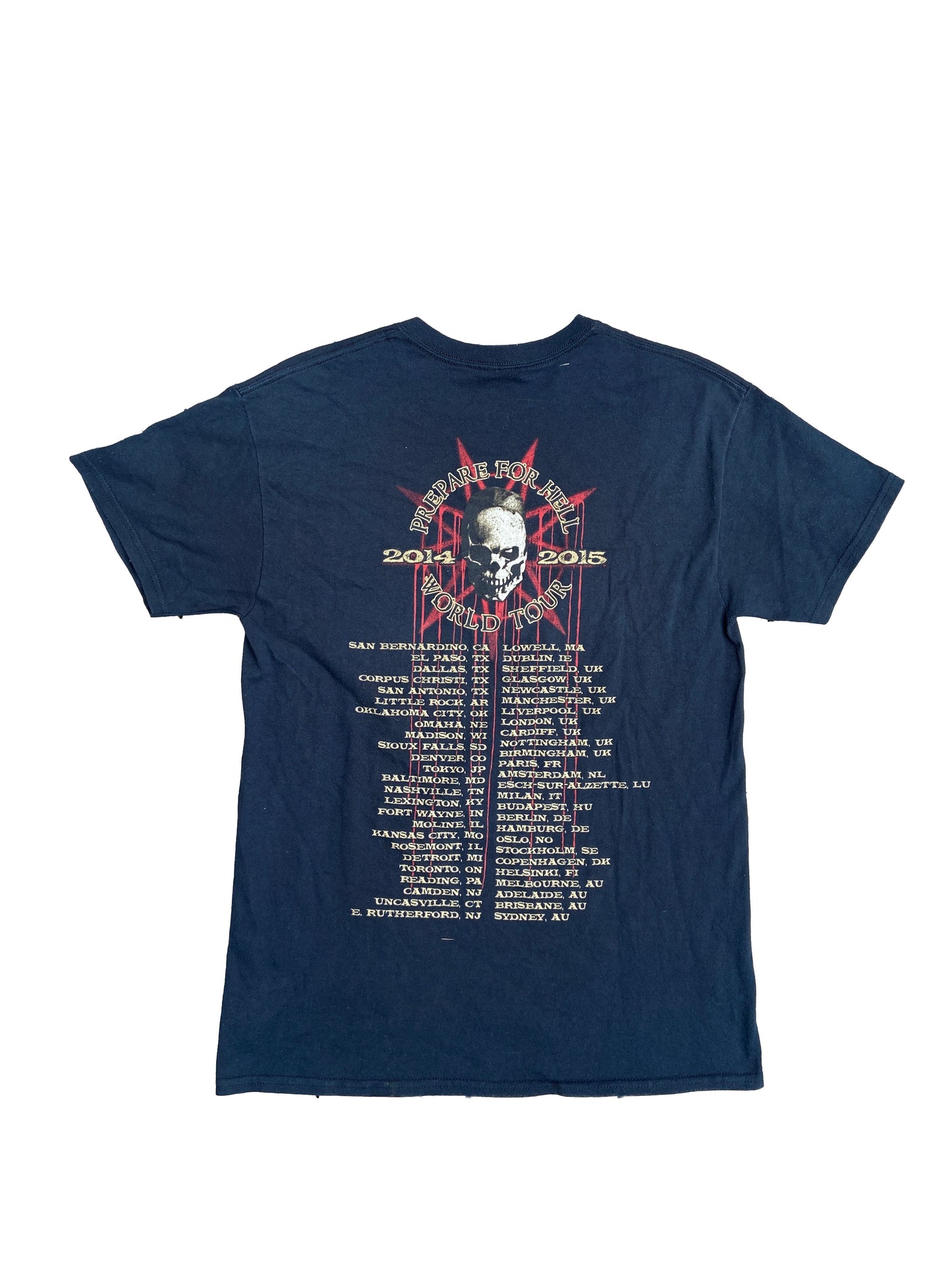 Slipknot "2014 Prepare For Hell Tour" Tee Black