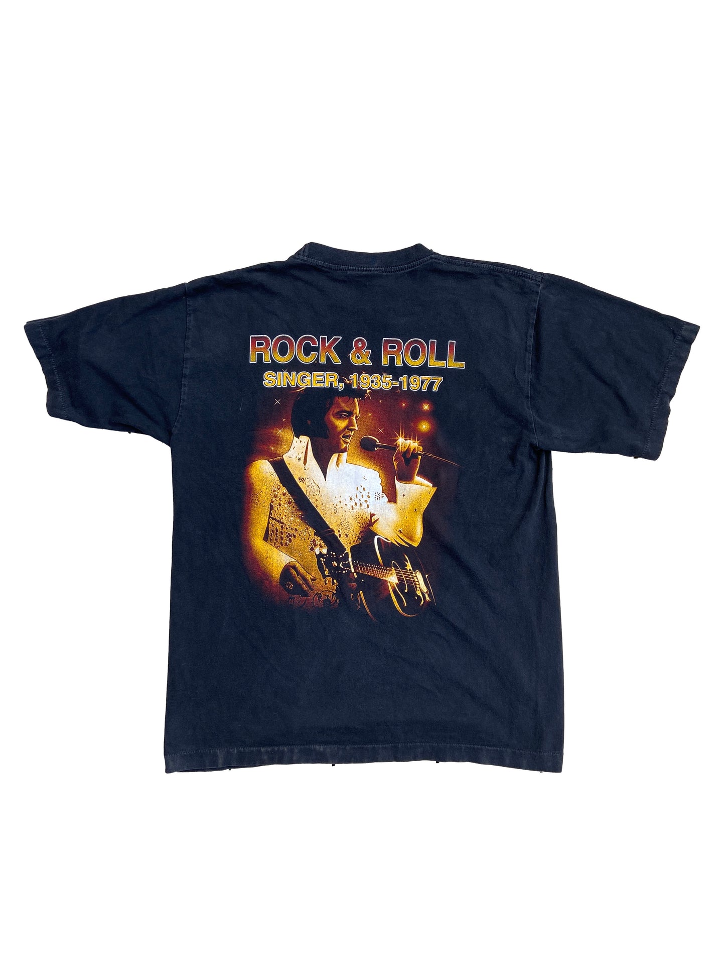 Vintage Elvis Presley Tee Black
