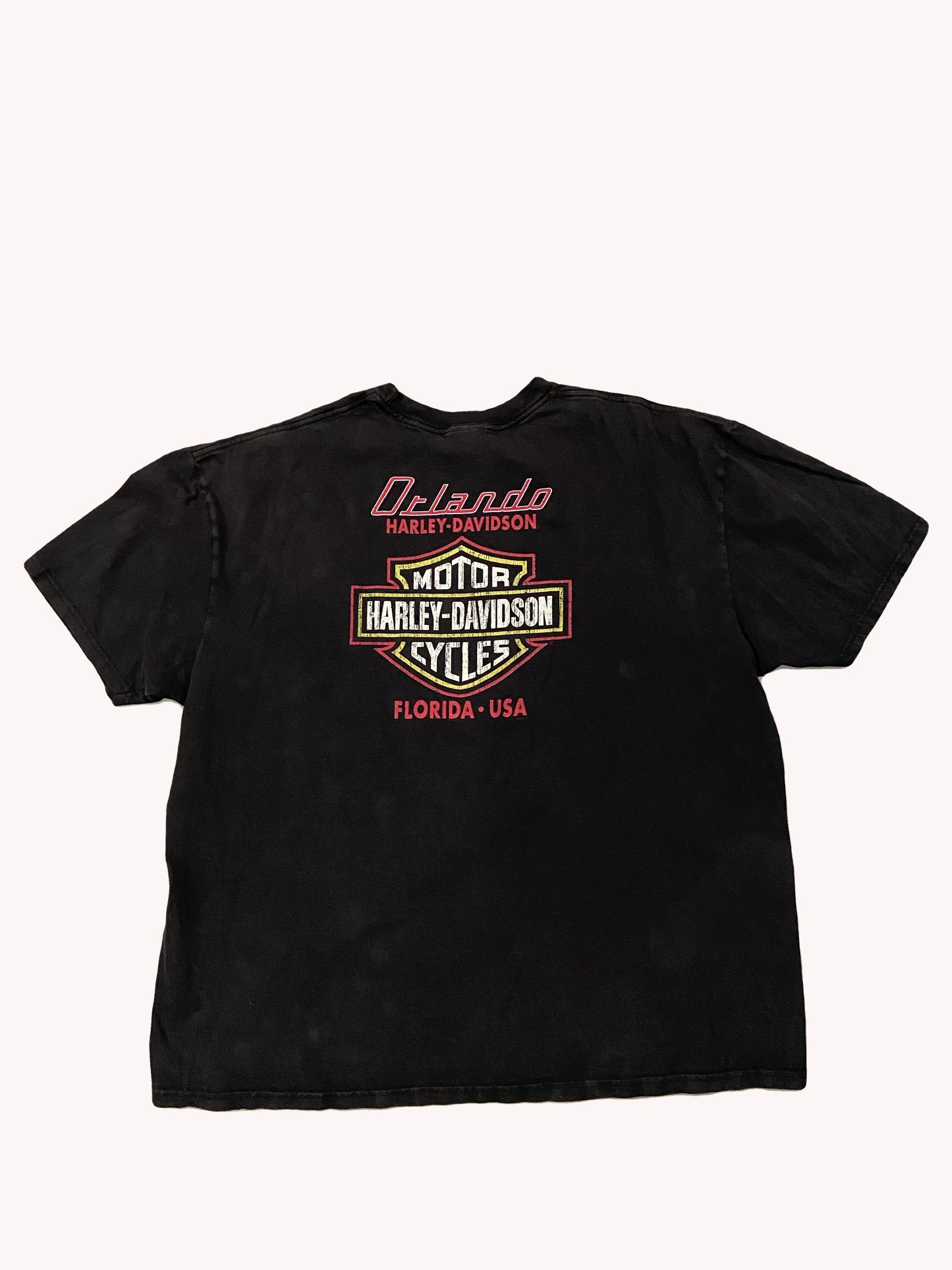 Vintage Harley Tee Dark Grey
