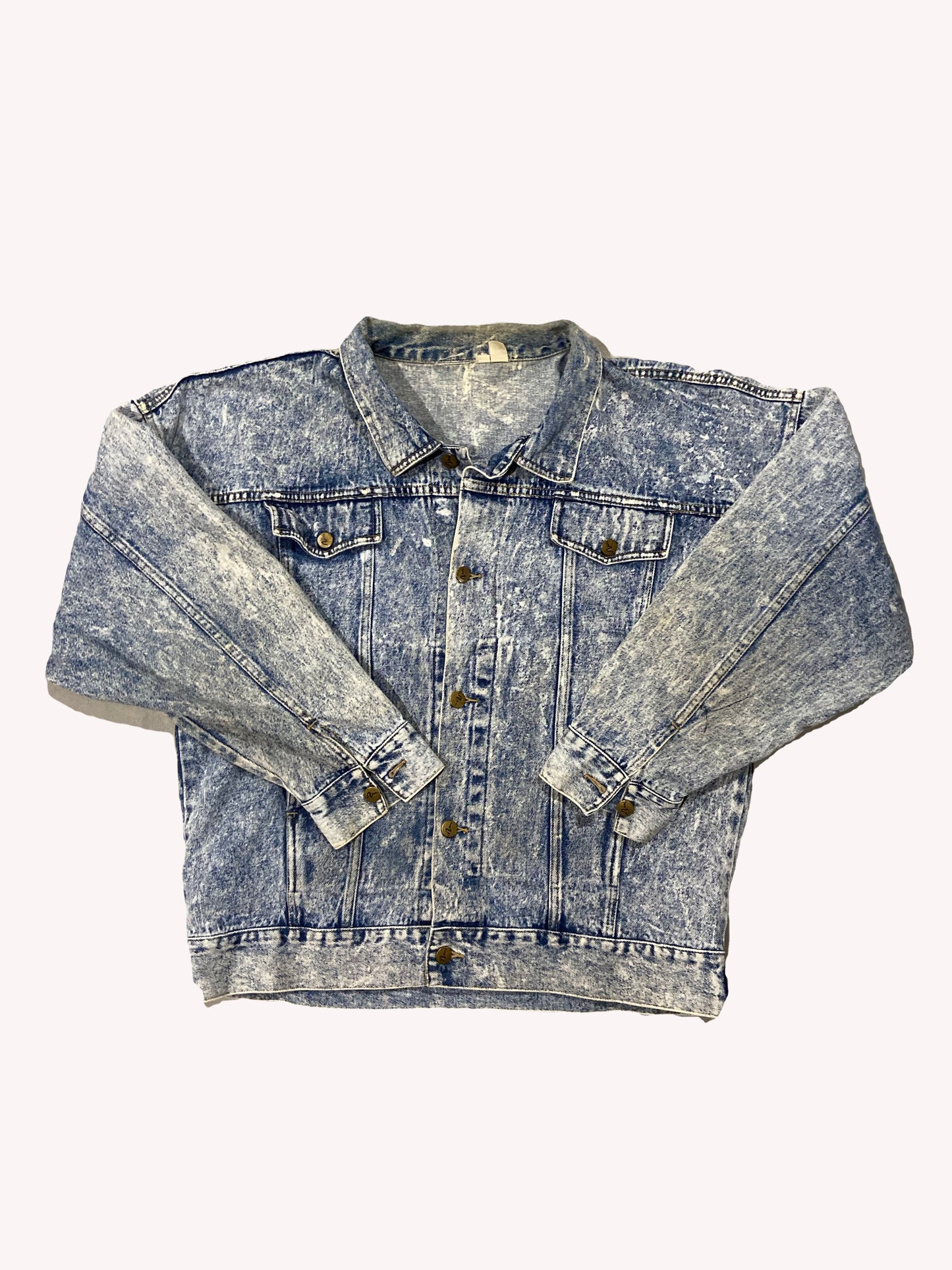 Vintage Acid Wash Denim Jacket