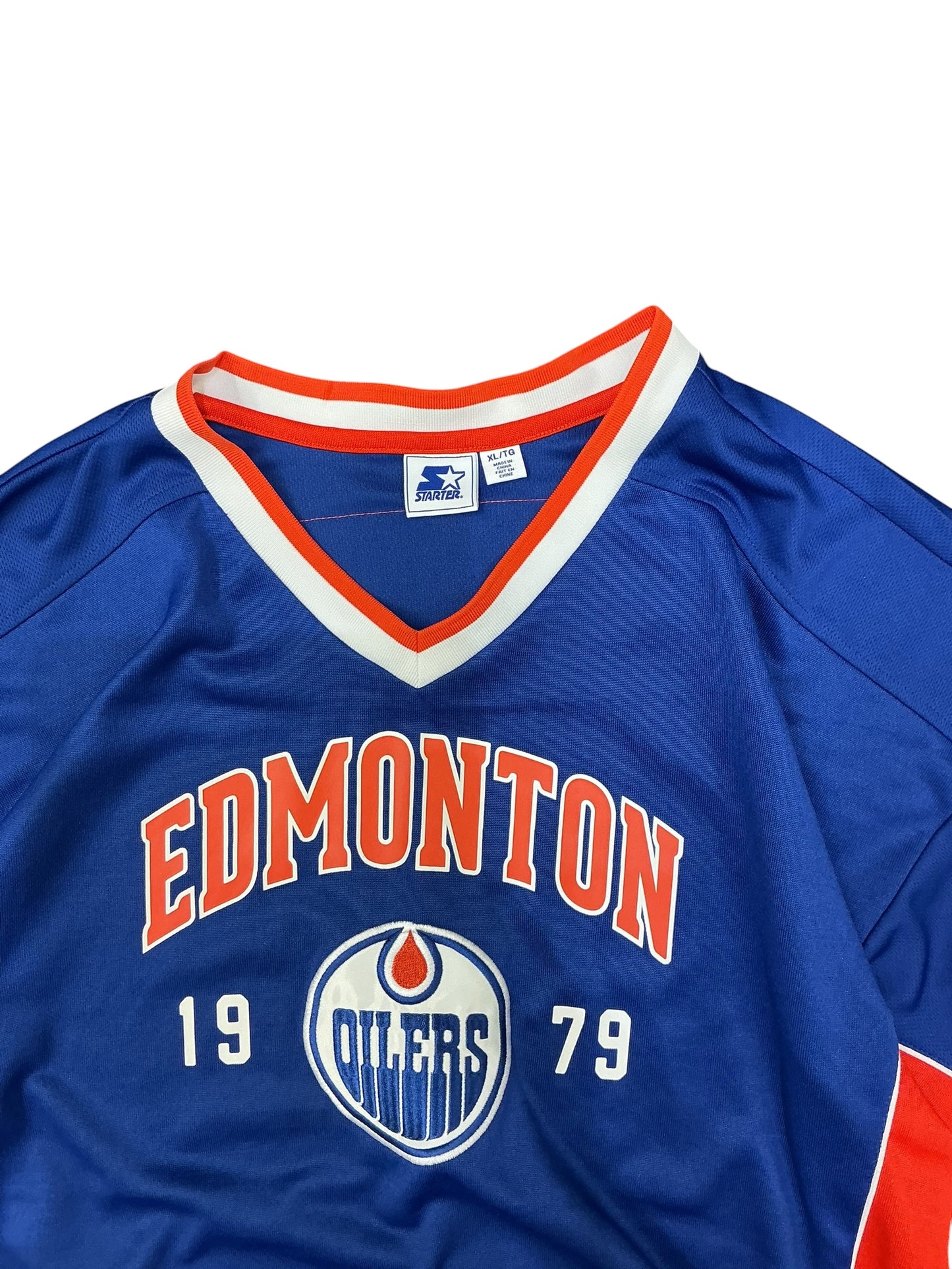 Vintage Starter Edmonton Oilers Jersey