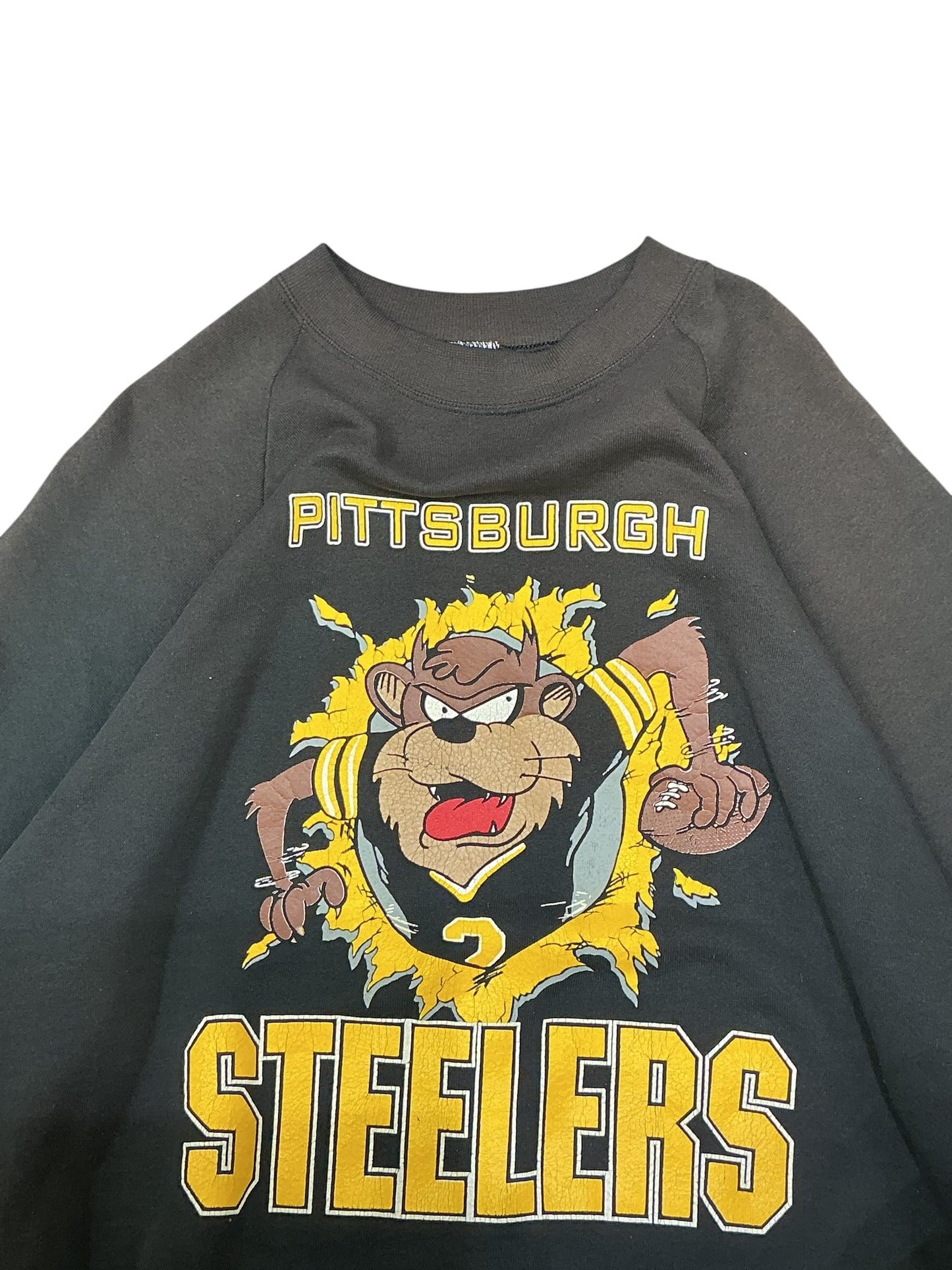 Vintage Taz Pittsburgh Steelers Sweater