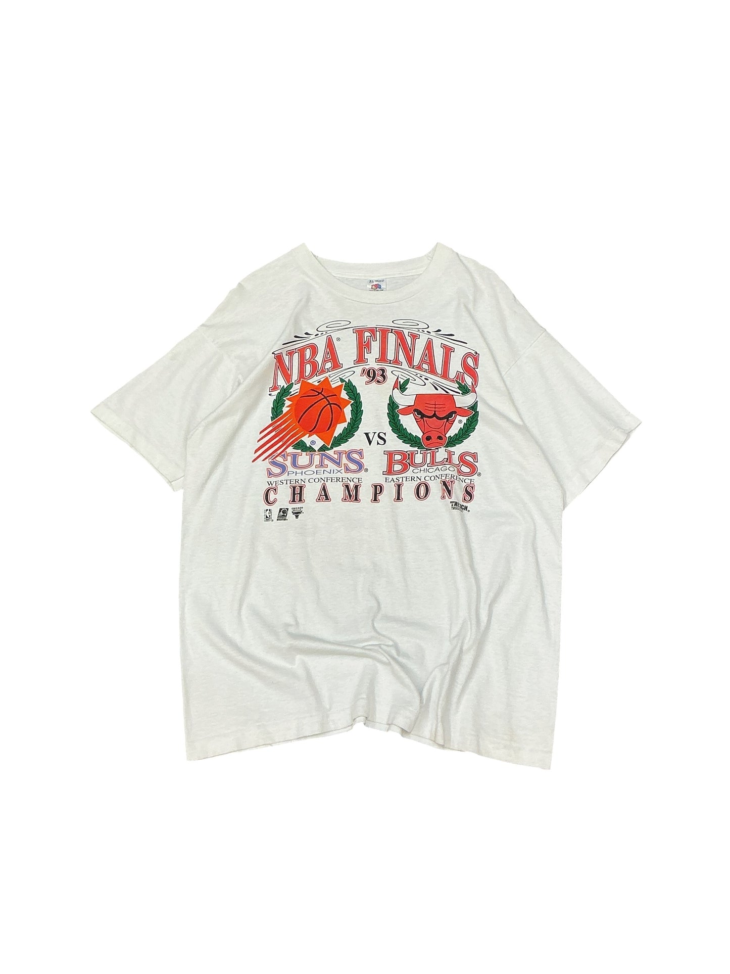 Vintage 1993 NBA Finals Suns Vs Bulls Tee