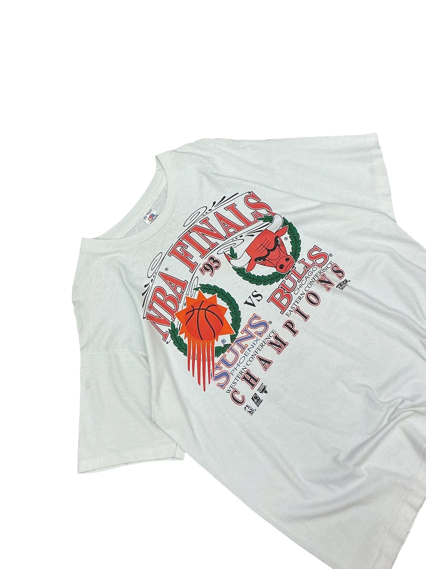 Vintage 1993 NBA Finals Suns Vs Bulls Tee