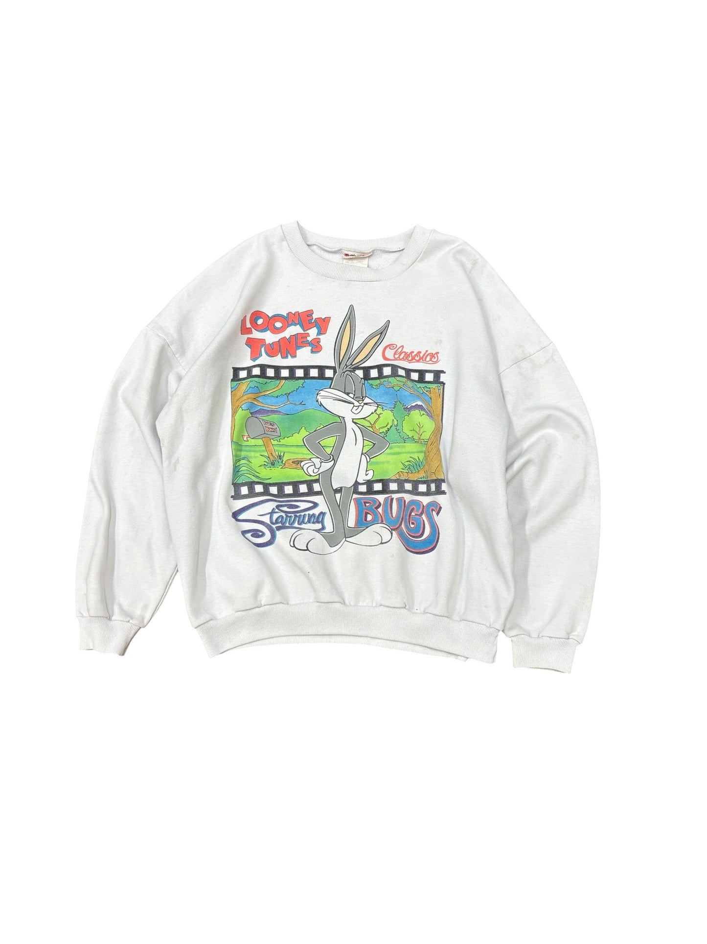 Vintage Looney Tunes Bugs Bunny Sweater
