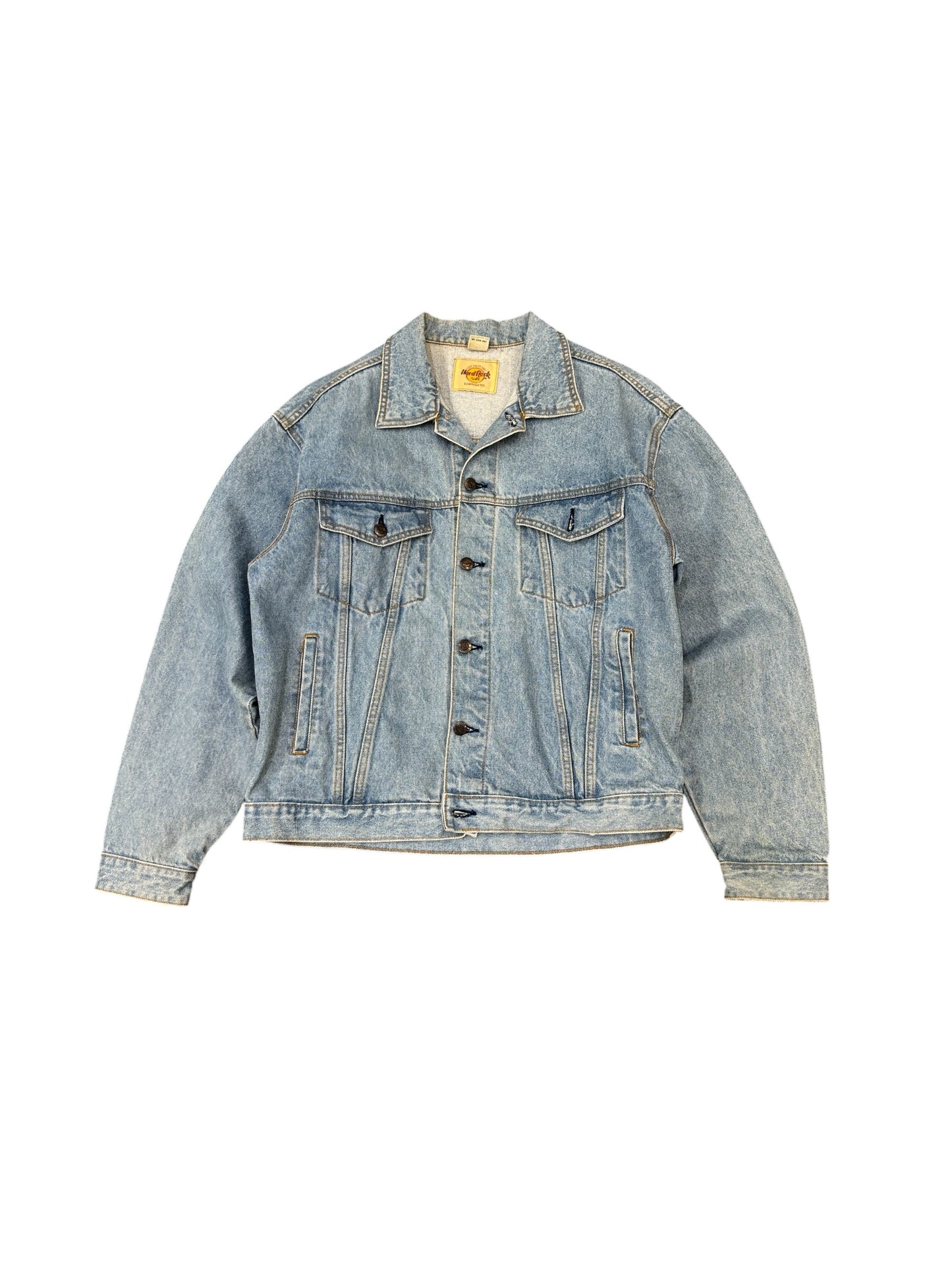 Vintage Planet Hollywood "Paris" Denim Jacket