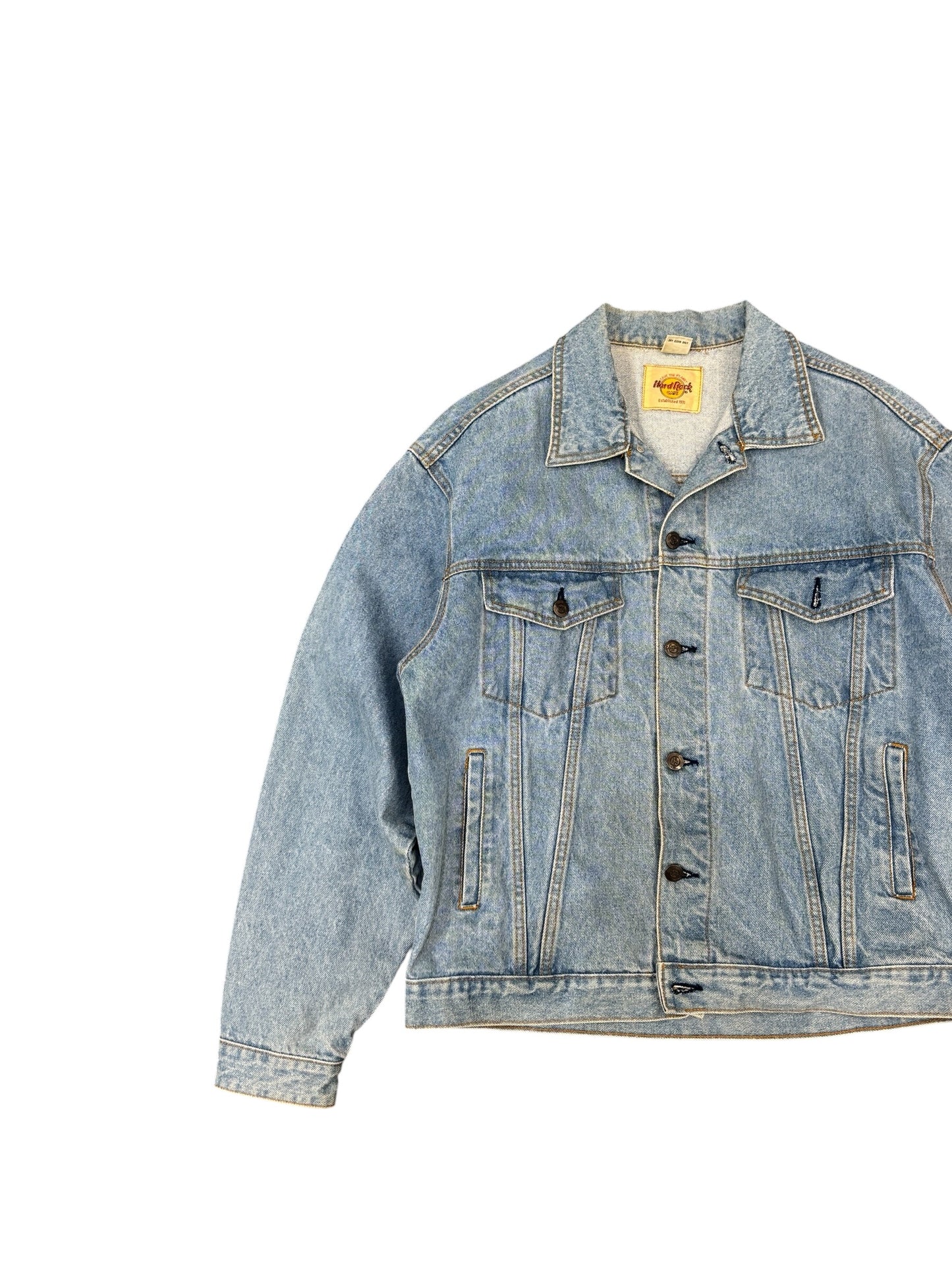 Vintage Planet Hollywood "Paris" Denim Jacket
