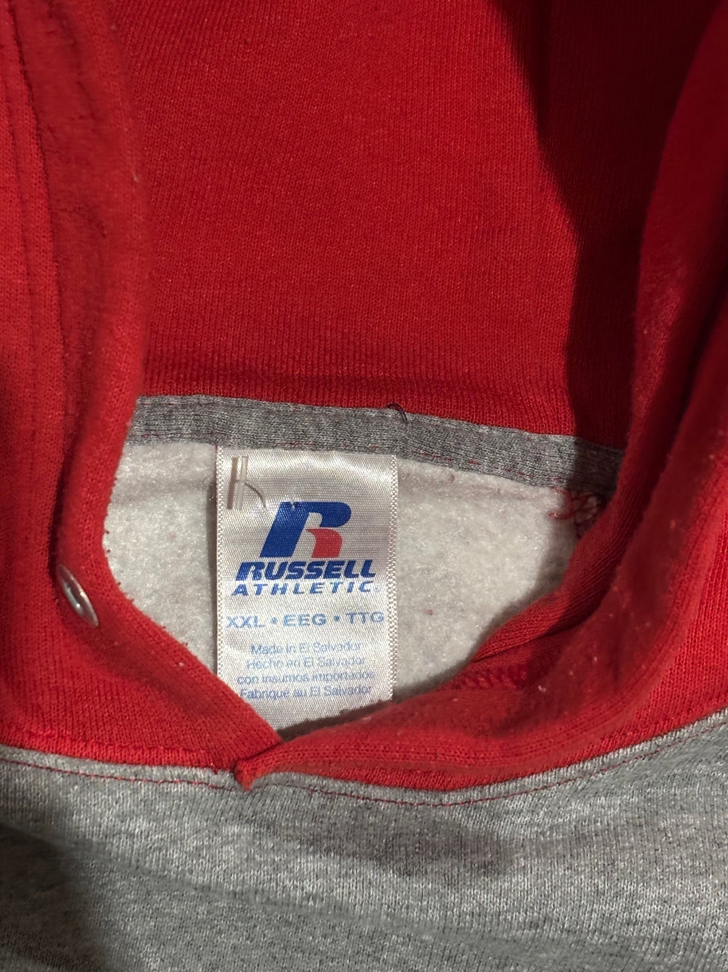 Unified Hoodie - Grey & Red