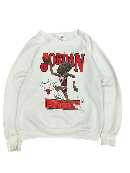 Vintage Michael Jordan Chicago Bulls Bubblehead Sweater