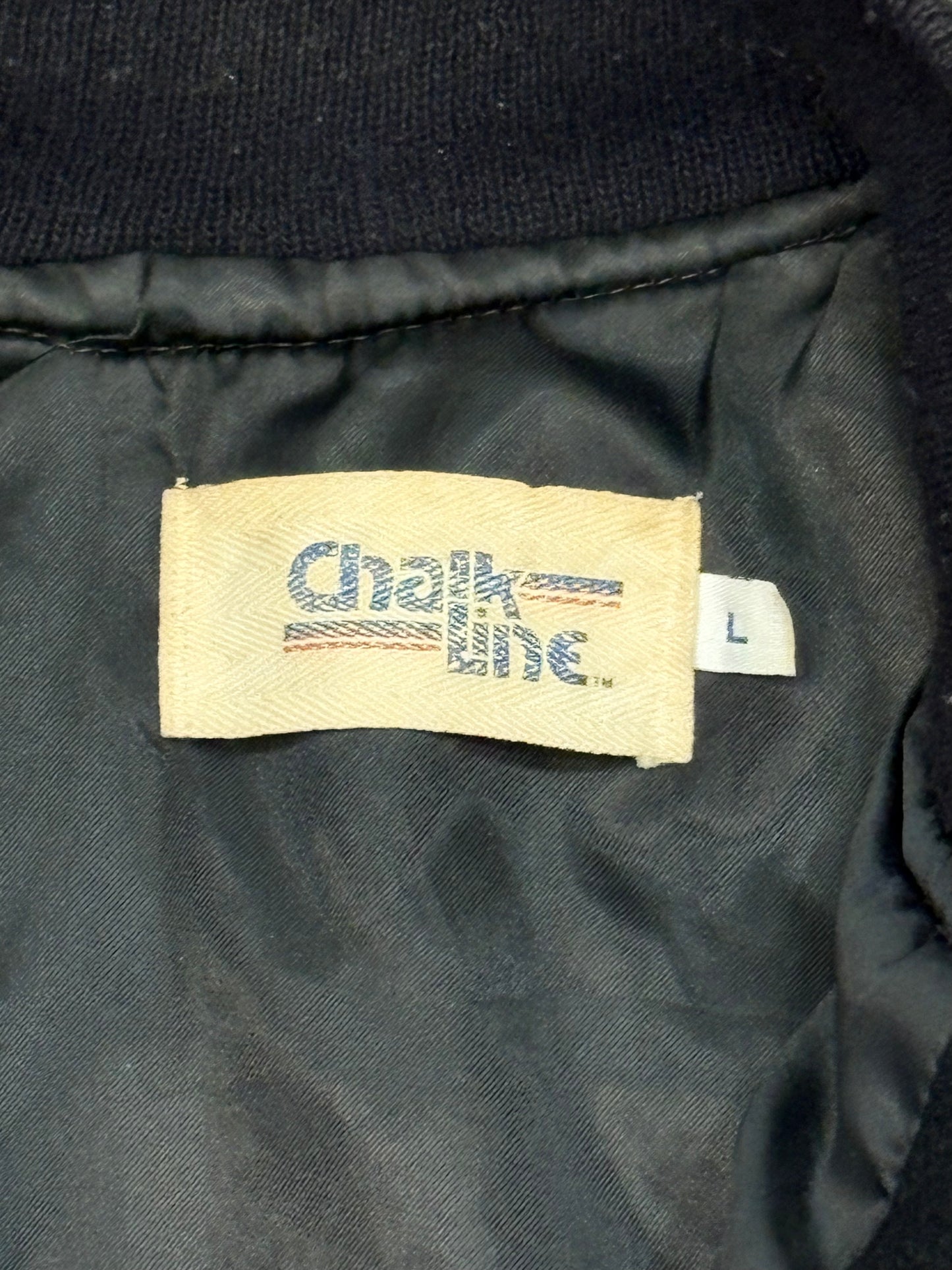 Vintage Chalk Line Detroit Pistons Varsity Jacket