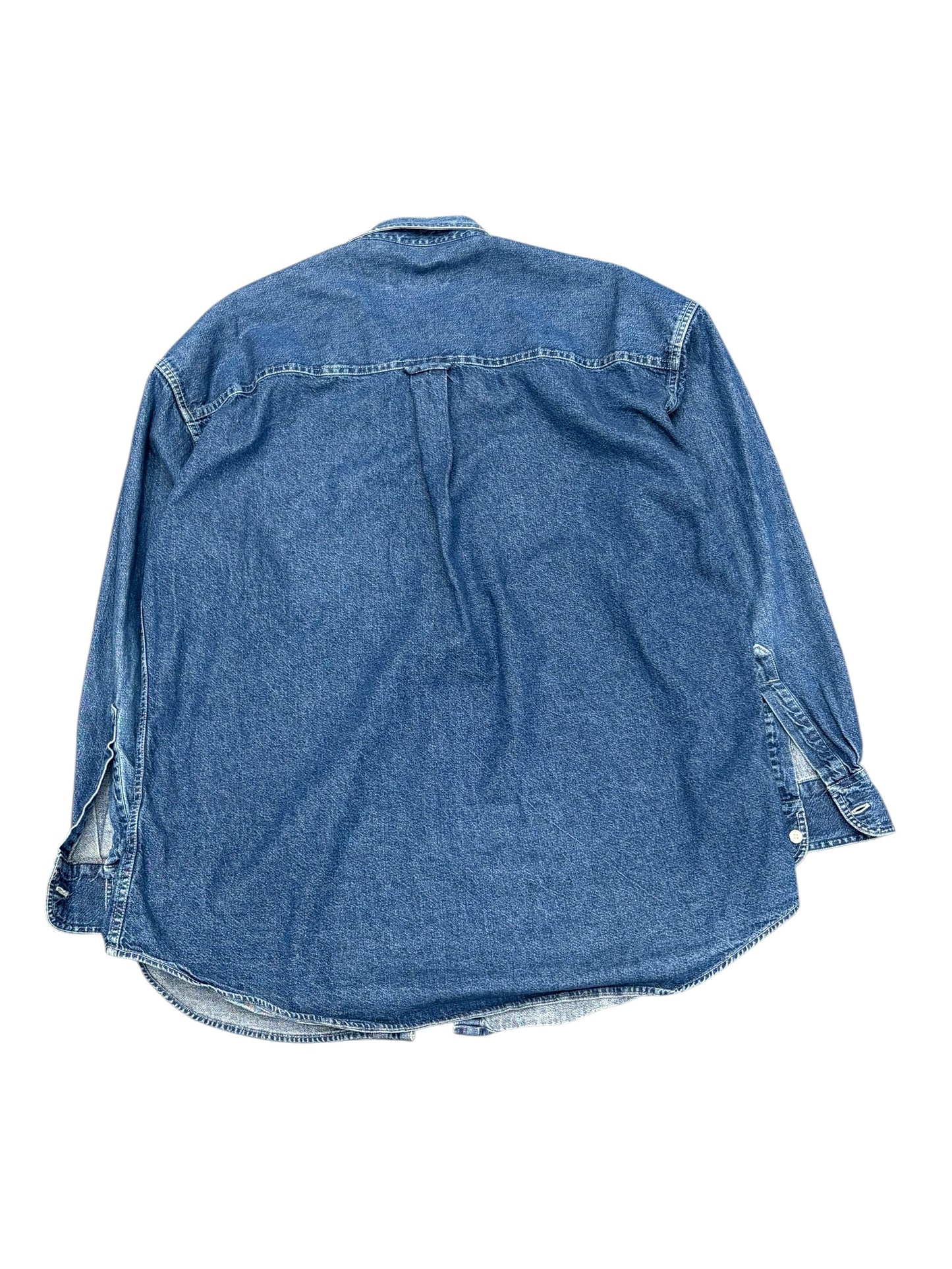 Vintage Chaps Ralph Lauren Denim Long Sleeve Shirt