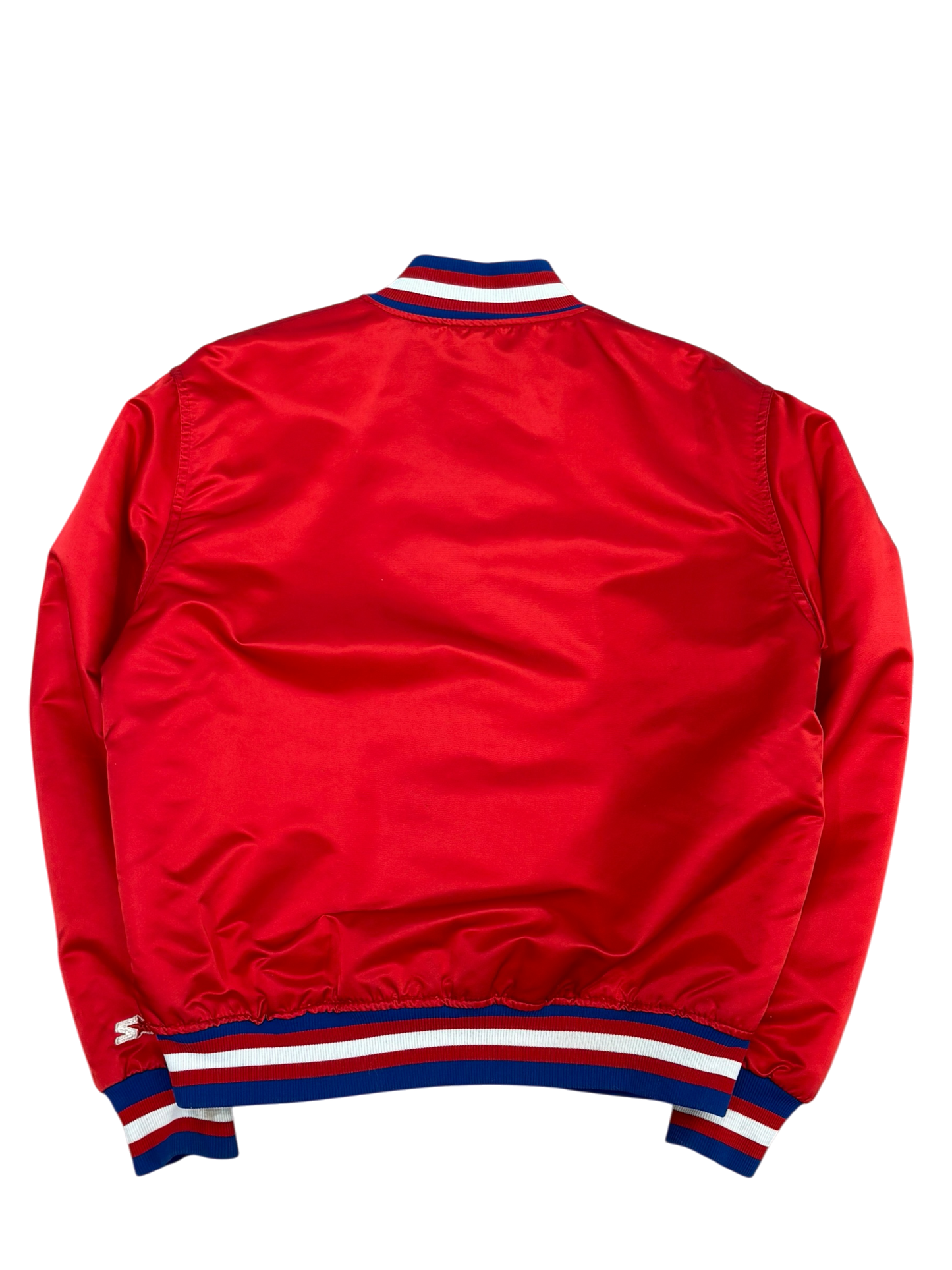 Vintage Red Sixers Red Bomber Jacket