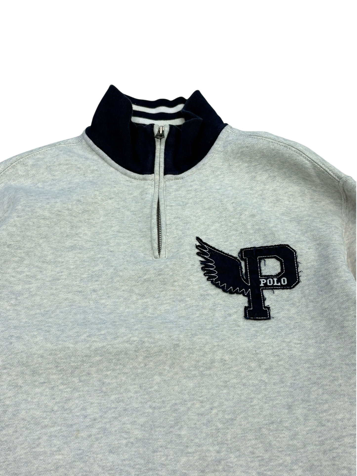 Vintage Ralph Lauren P-Wing Quater Zip Sweater