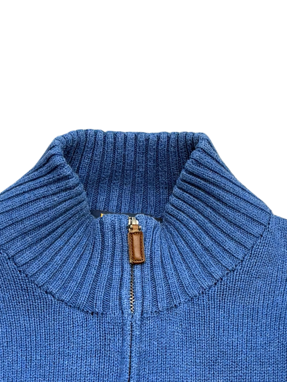 Vintage Ralph Lauren Blue Quarter Zip Sweater
