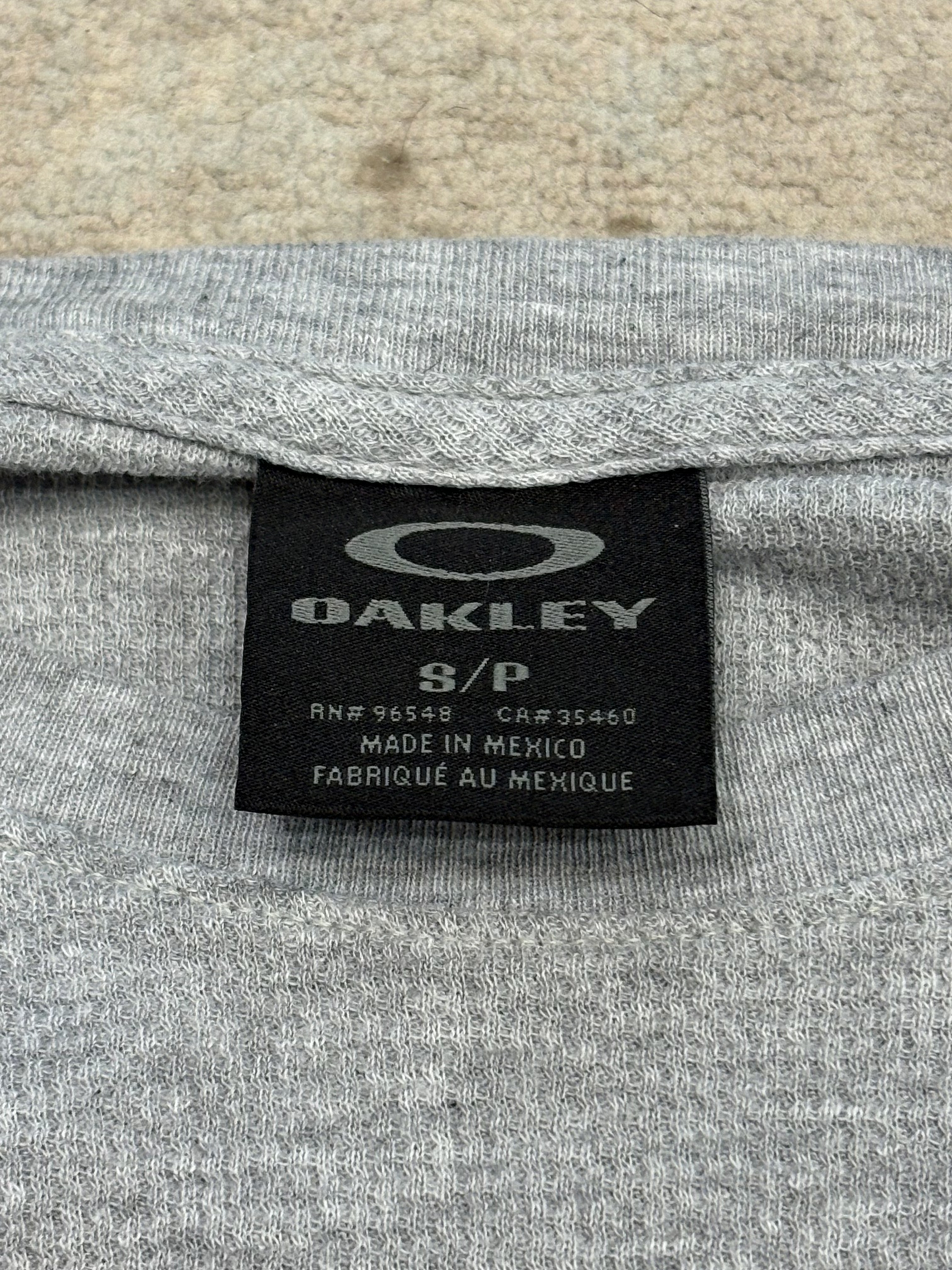 Vintage Oakley Gray Long Sleeve