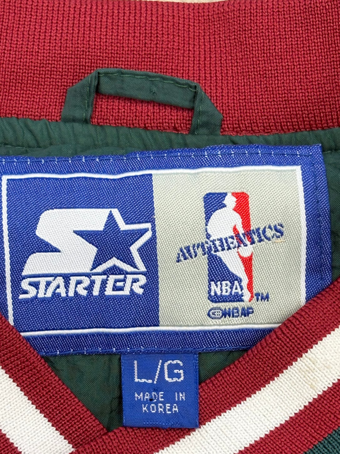 Vintage NBA Seattle Sonics Nylon Pullover Windbreaker