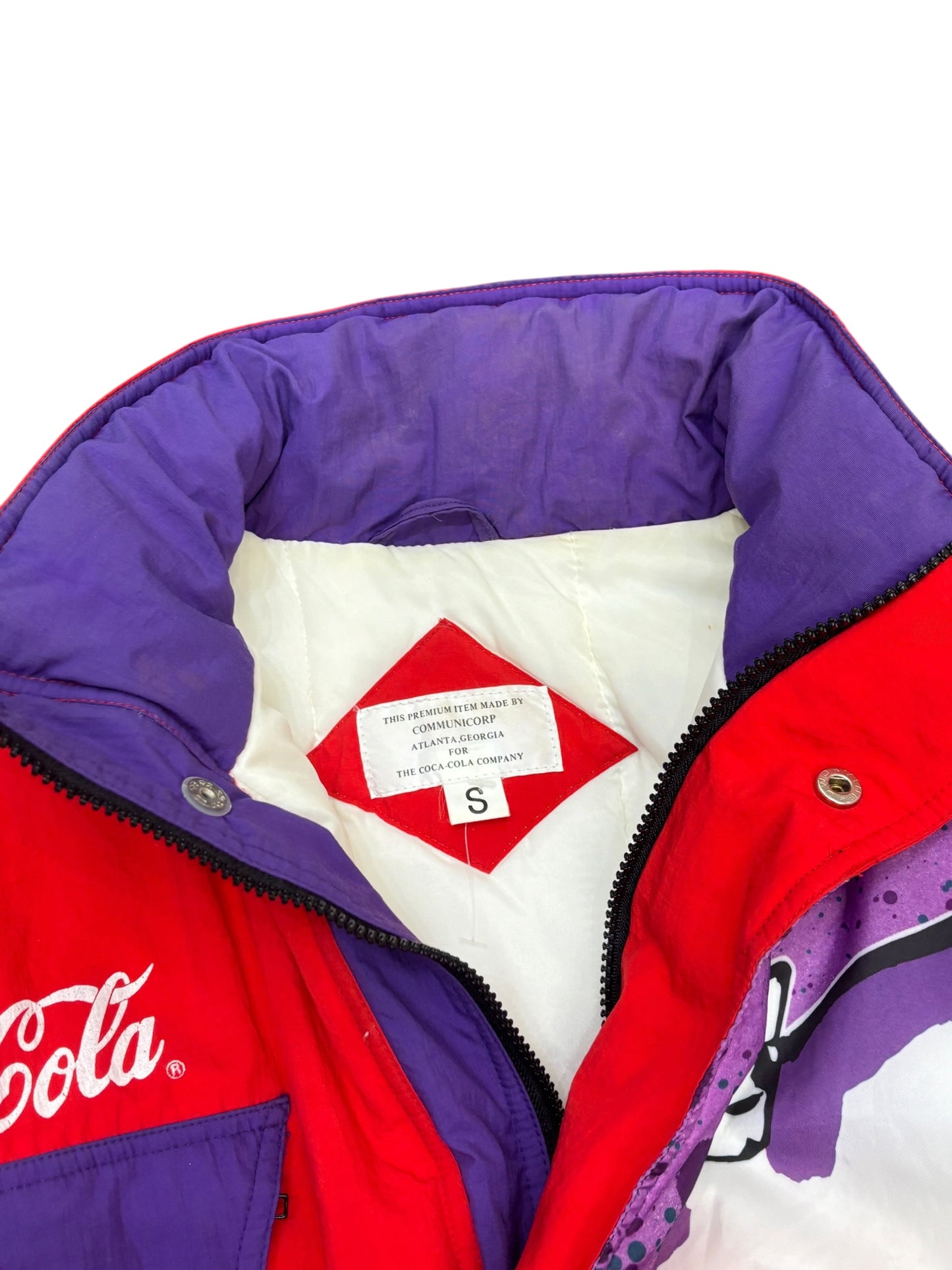 Vintage Coca Cola "Albertville" 1992 Olympics Jacket