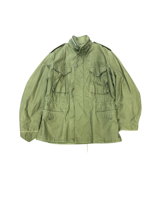 Vintage Military Overcoat Jacket