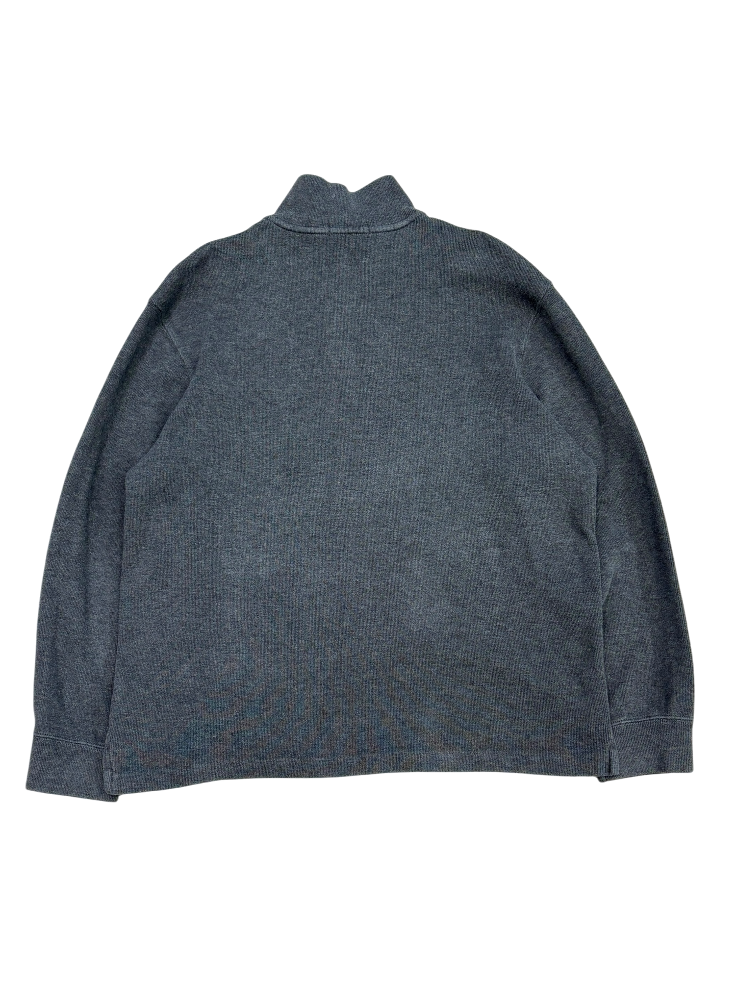 Vintage Ralph Lauren Gray Quarter Zip Sweater