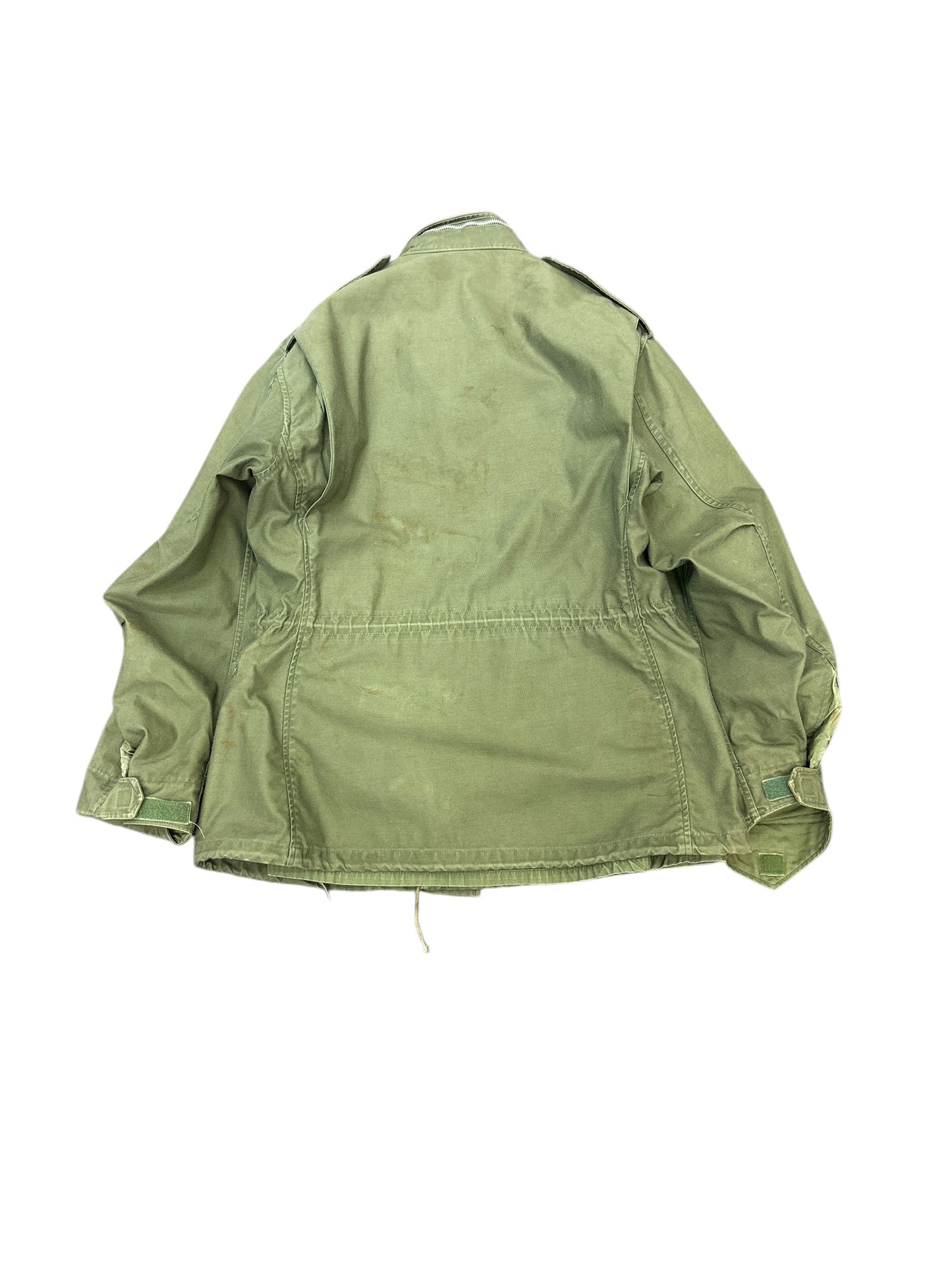 Vintage Military Overcoat Jacket